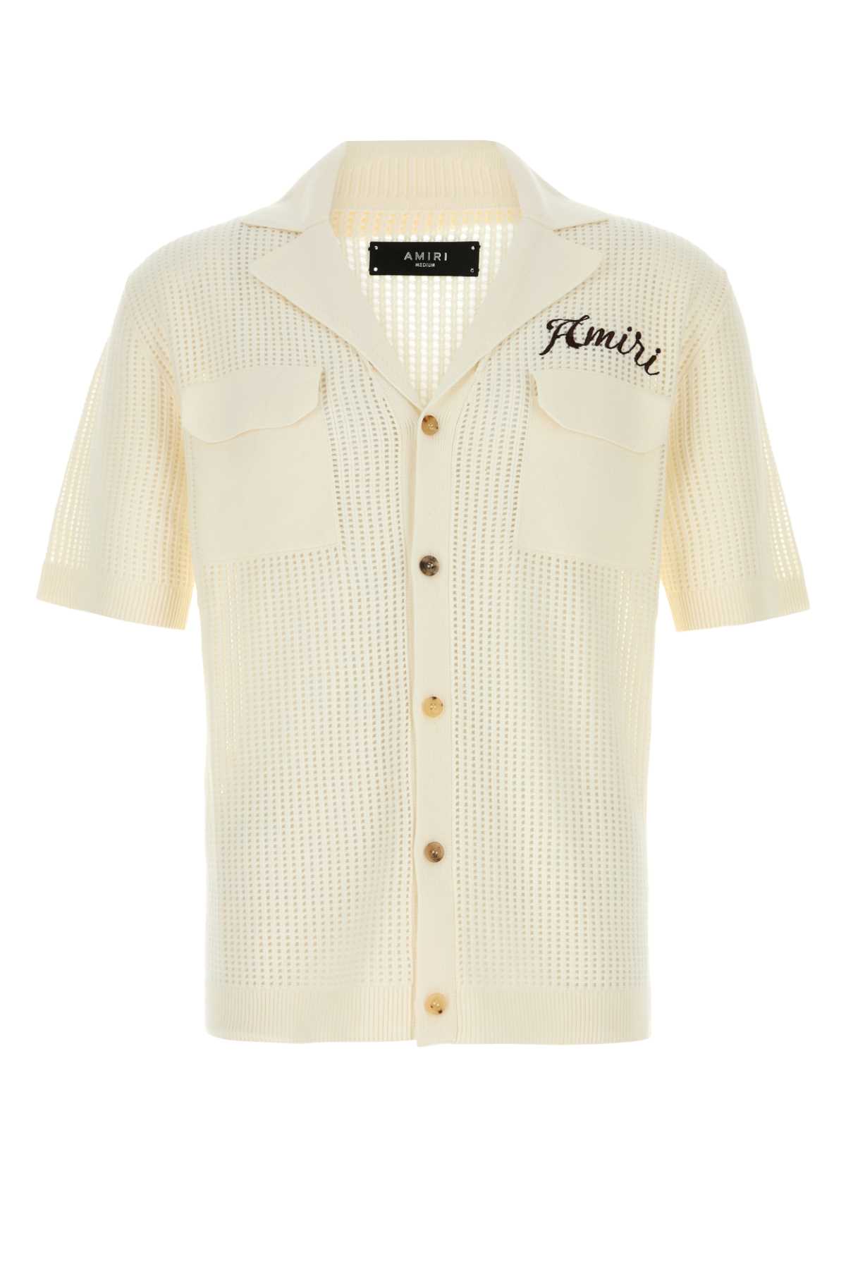 Ivory Mesh Shirt