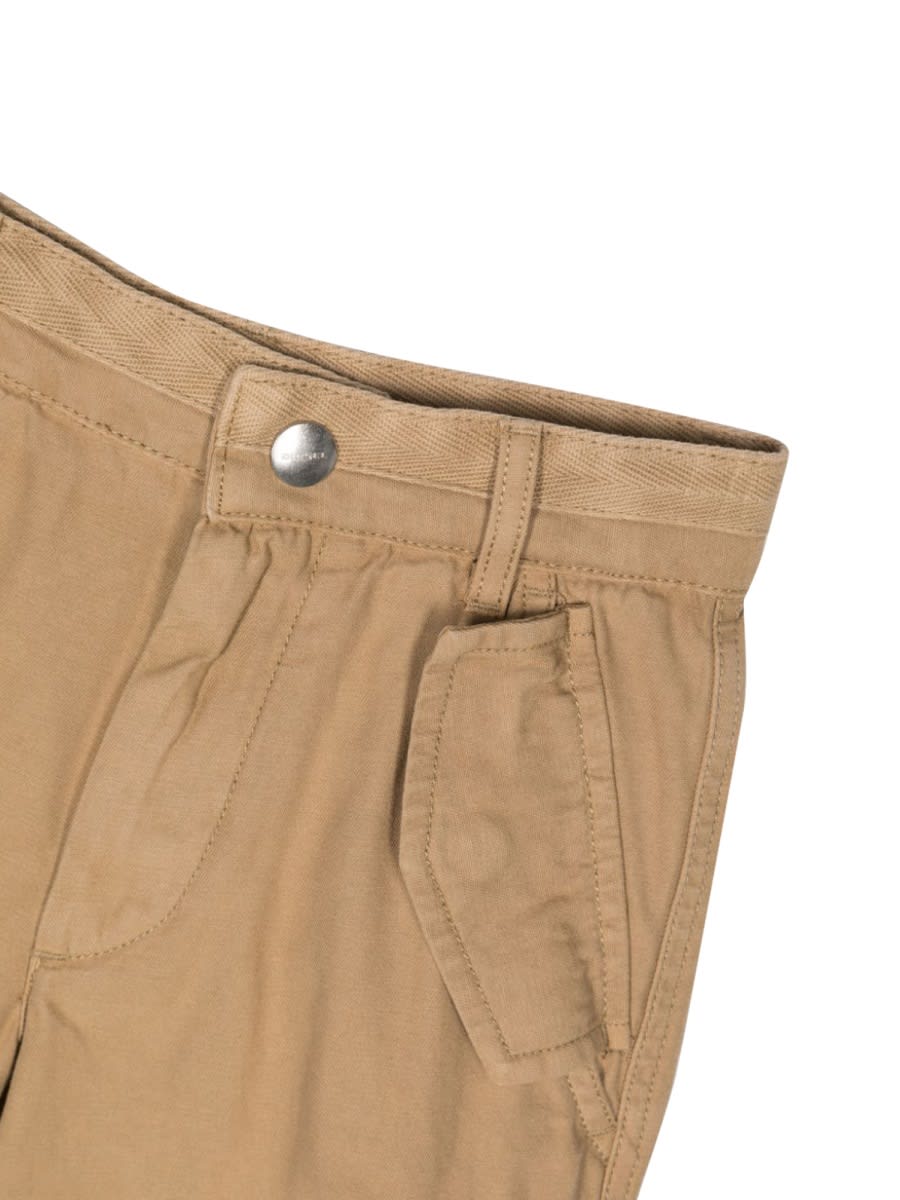 Diesel Bermuda Shorts Pockets In Beige