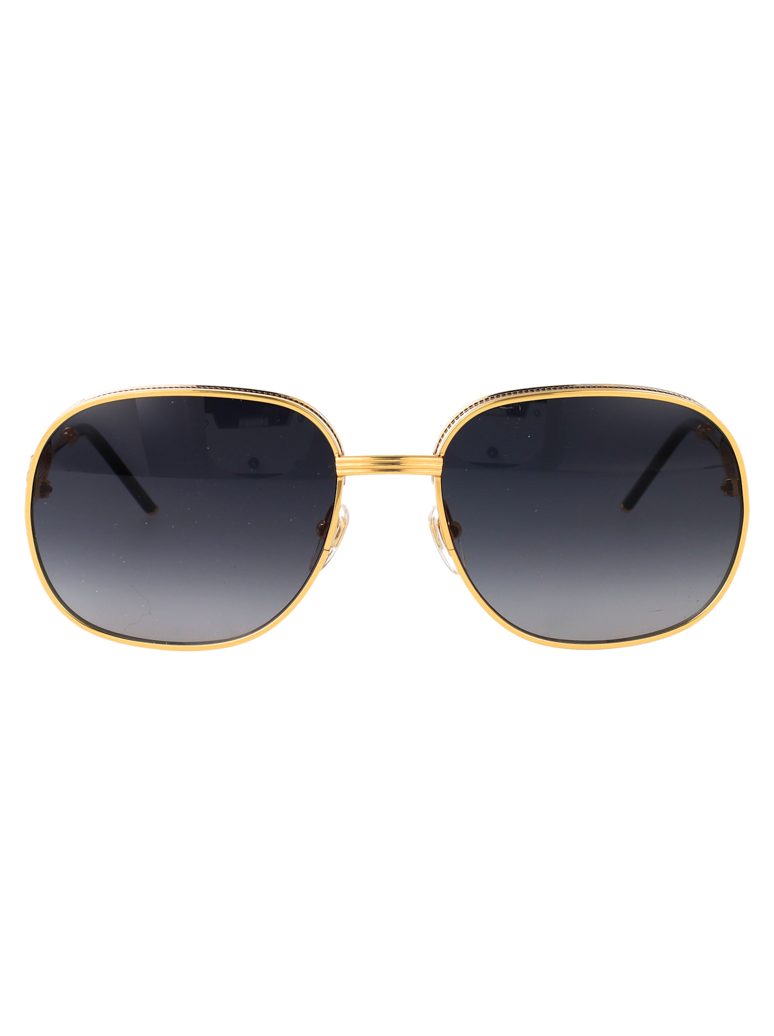 Casablanca Ew-048-06 Sunglasses In Gold
