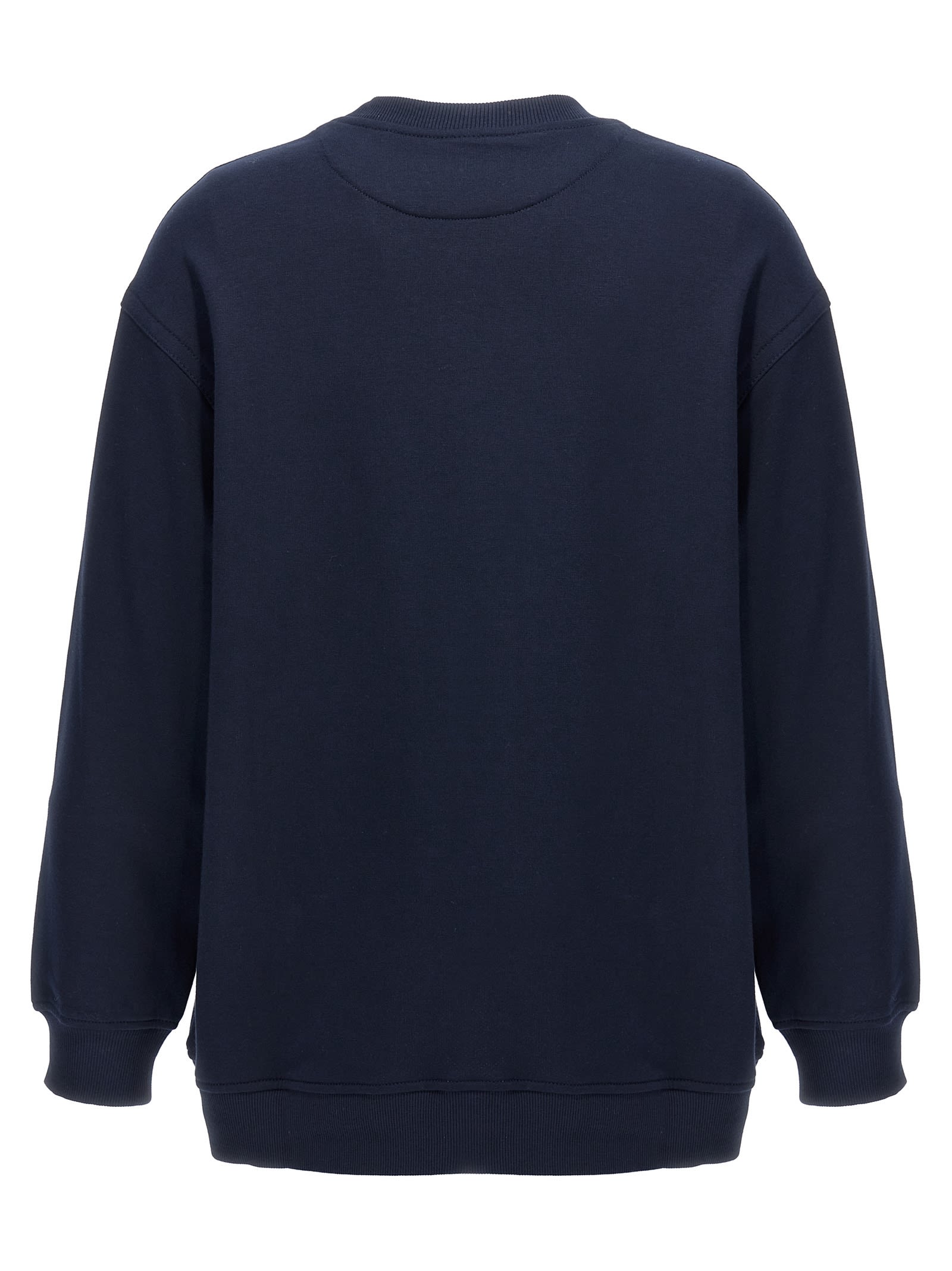 Shop Etro Floral Embroidery Sweatshirt In Blue