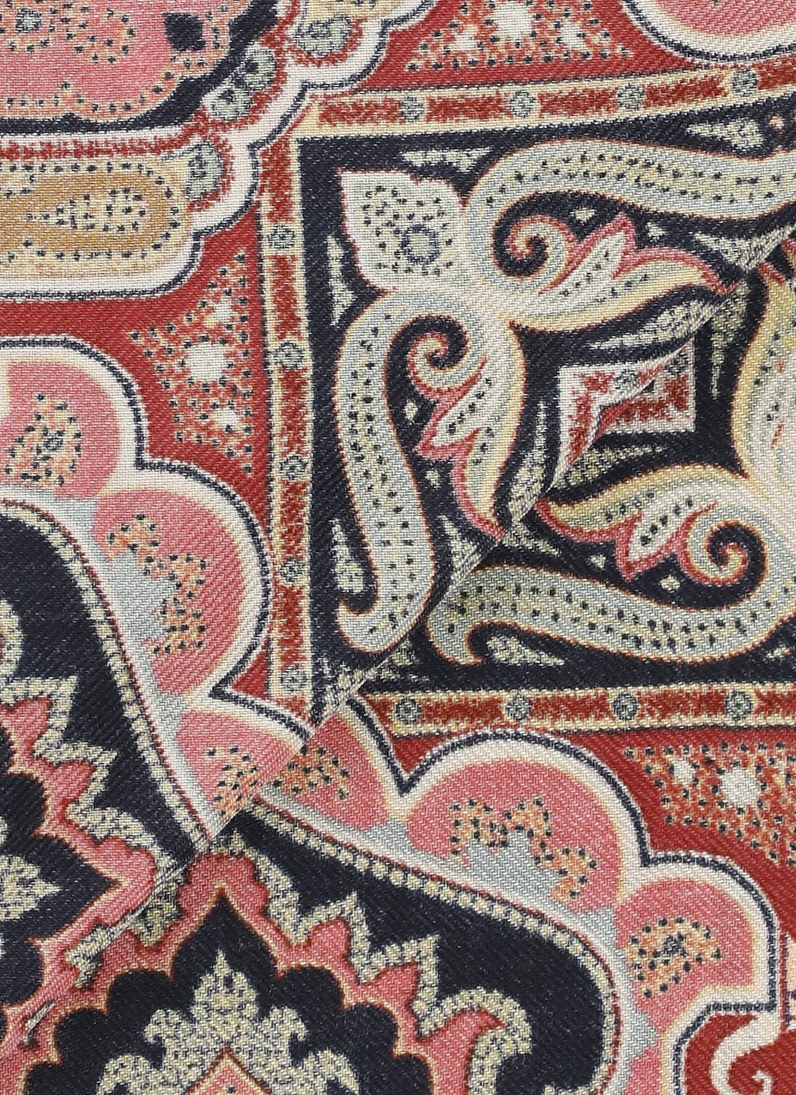 Etro Lightweight Cashmere Silk Square Scarf In Multi