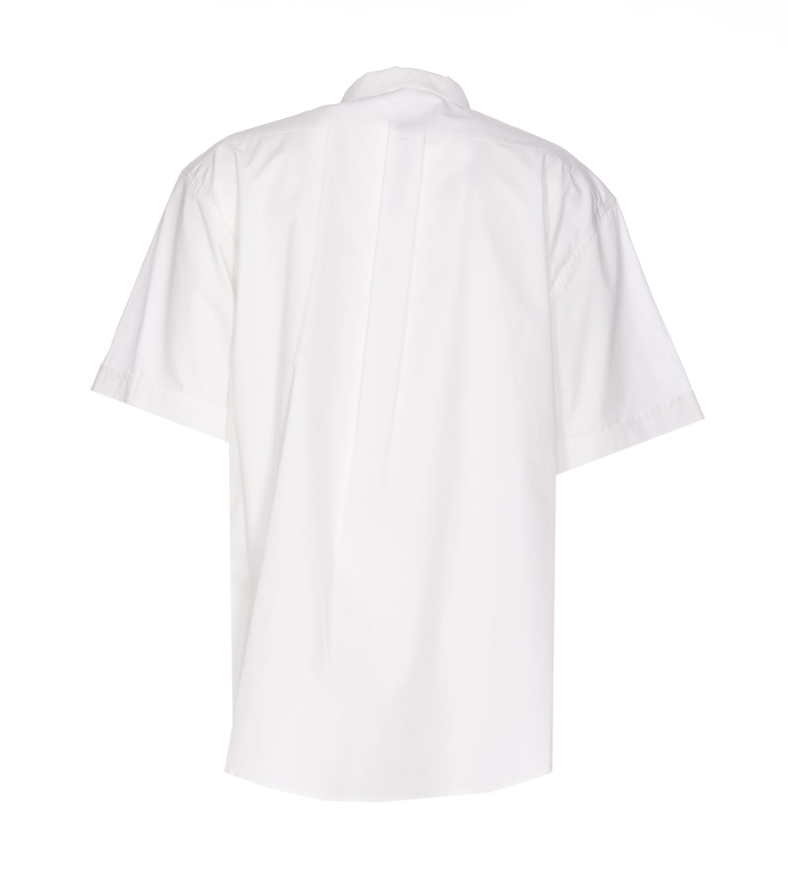 Shop Ih Nom Uh Nit Logo Bowling Shirt In White