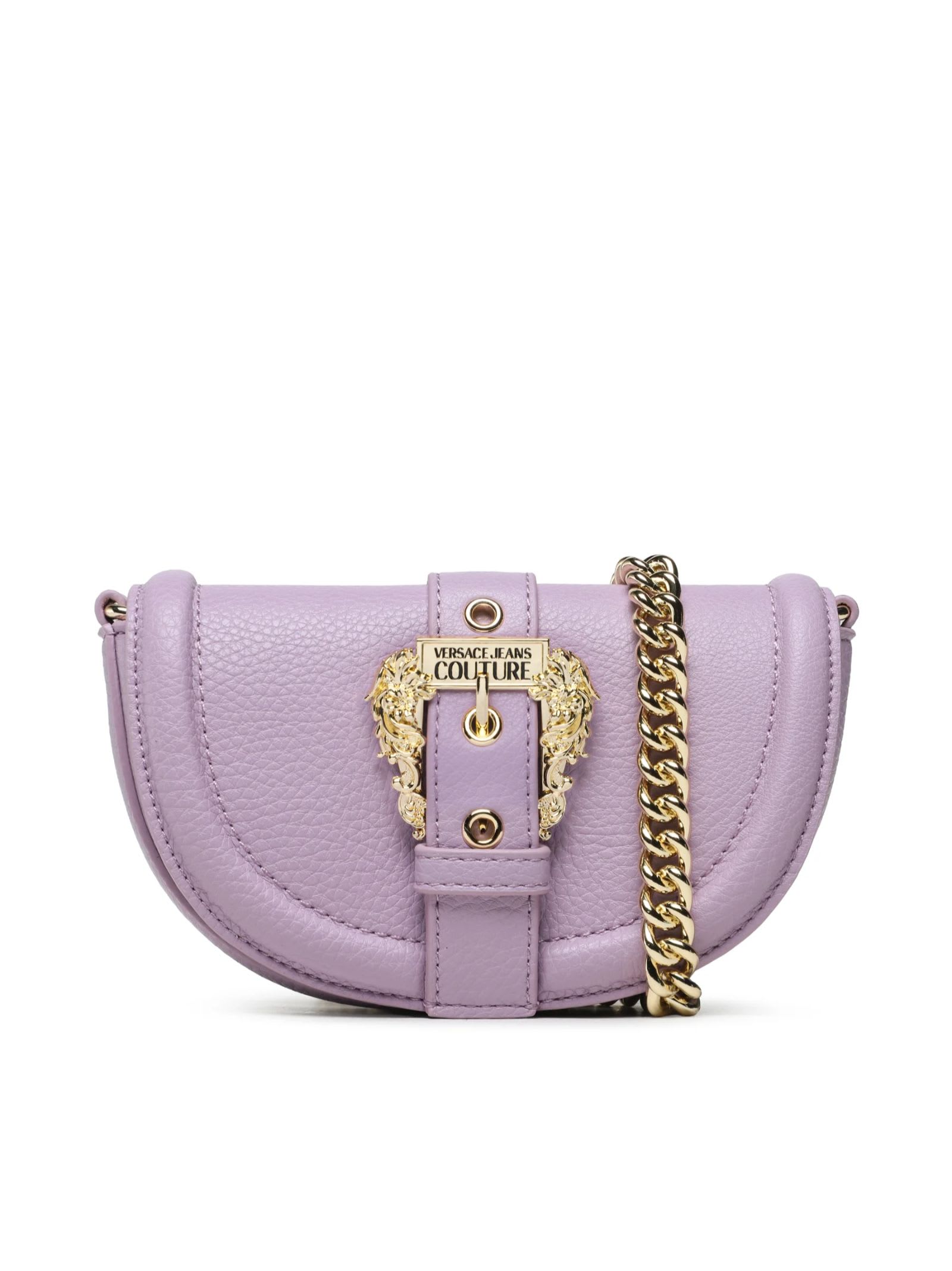 Versace Jeans Couture Purple Shoulder Bag