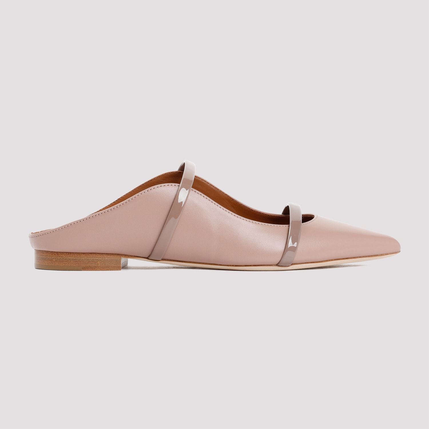 Malone Souliers Open Heel Ballerinas In Neutral