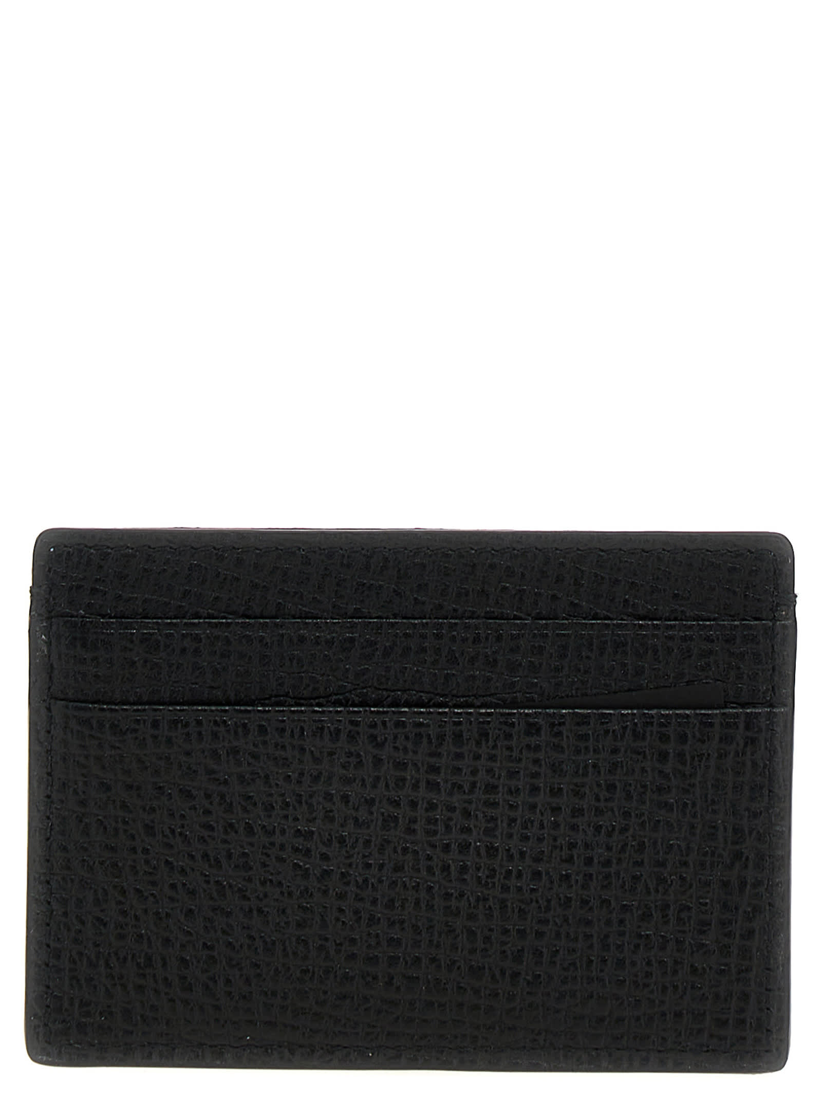 Versace Tag Logo Card Holder In Multicolor