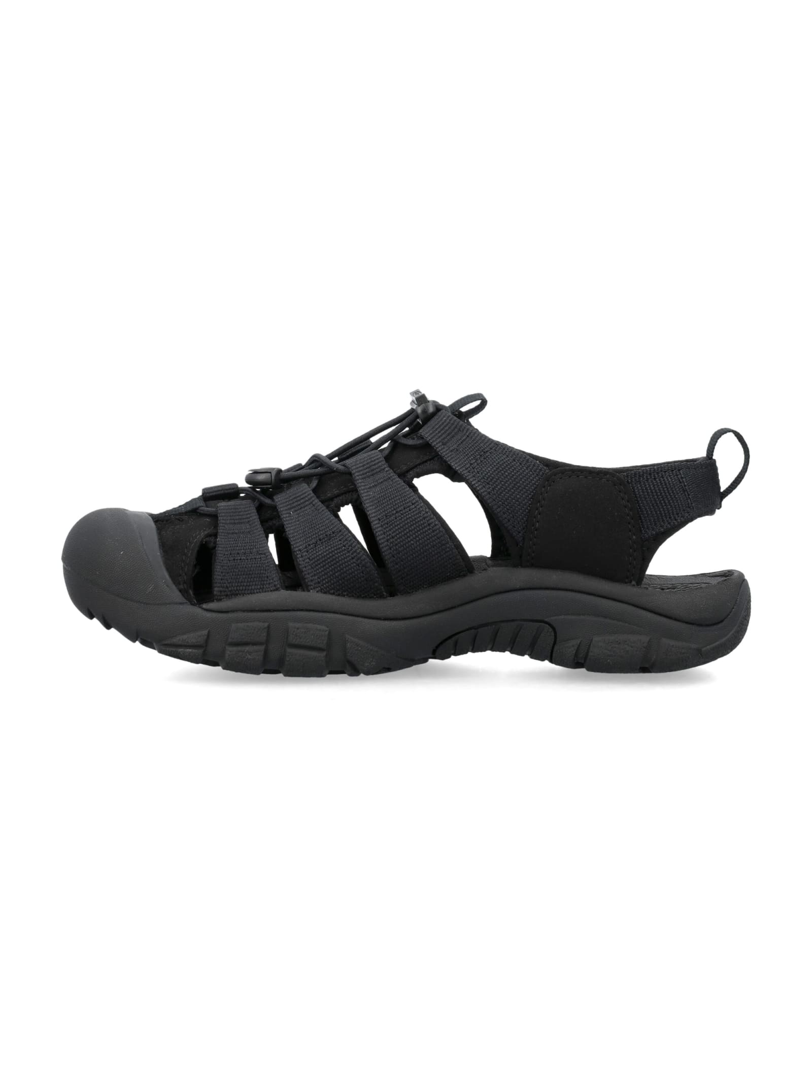 Shop Keen Newport H2 Sandals In Triple Black