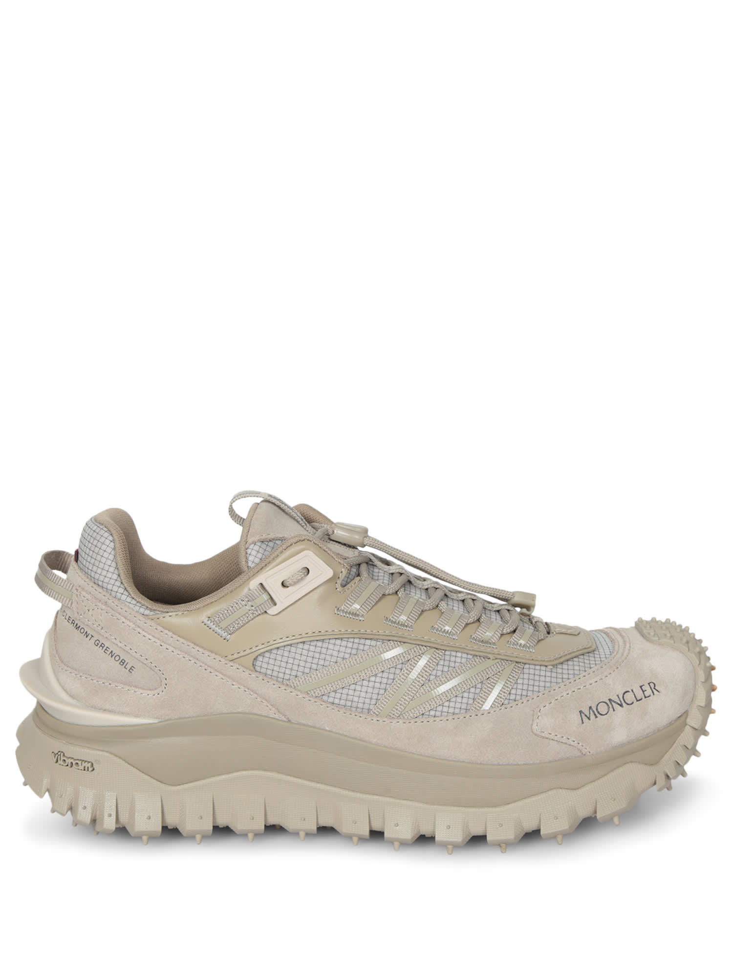 Moncler Men Trailgrip Low Top Sneakers In 23s