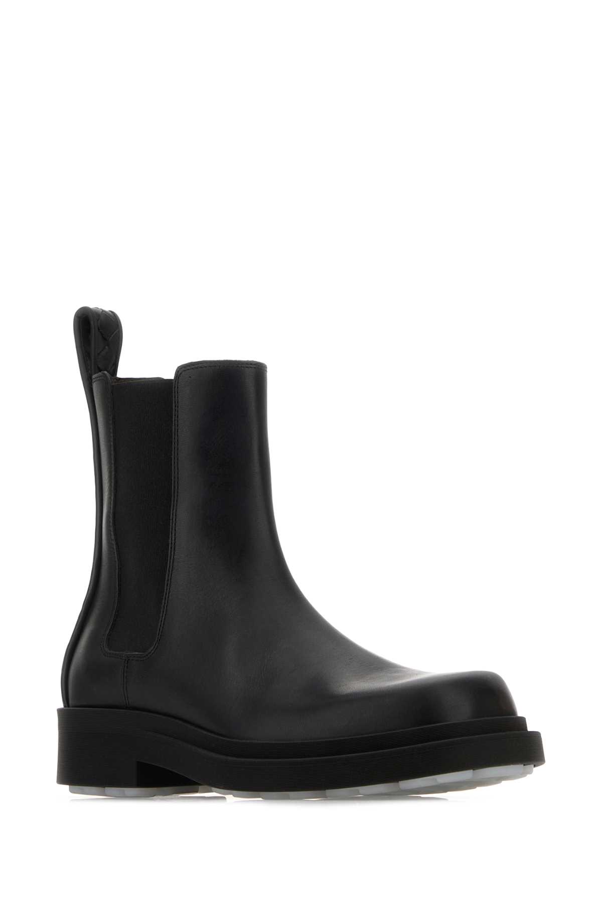 Bottega Veneta Women Ben Leather Chelsea Boots In Black