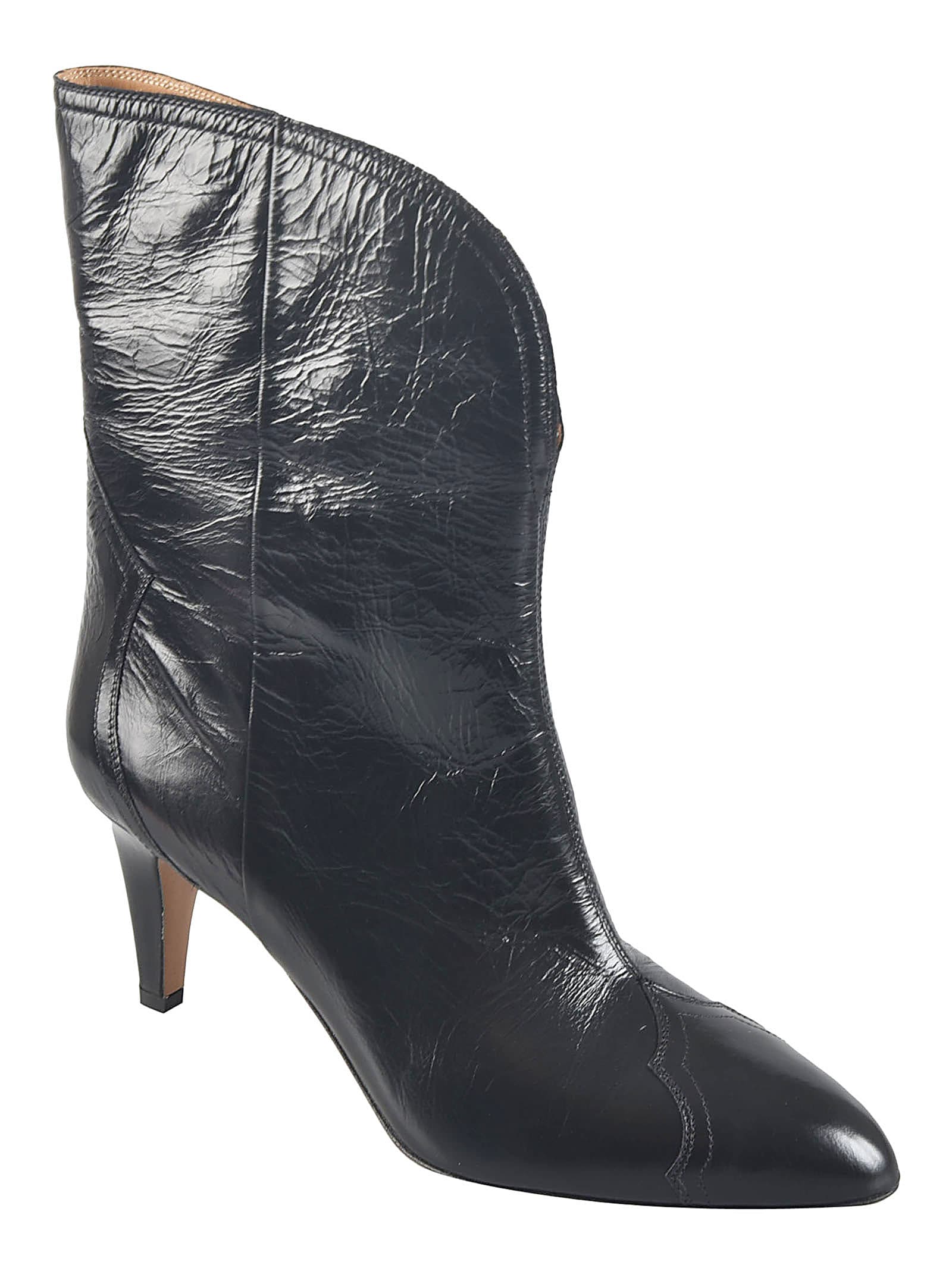Shop Isabel Marant Dytho Boots In Black