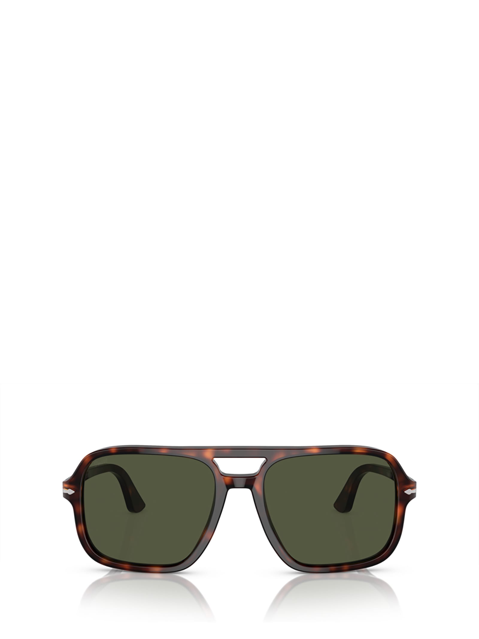 Persol Square Frame Sunglasses In Havana