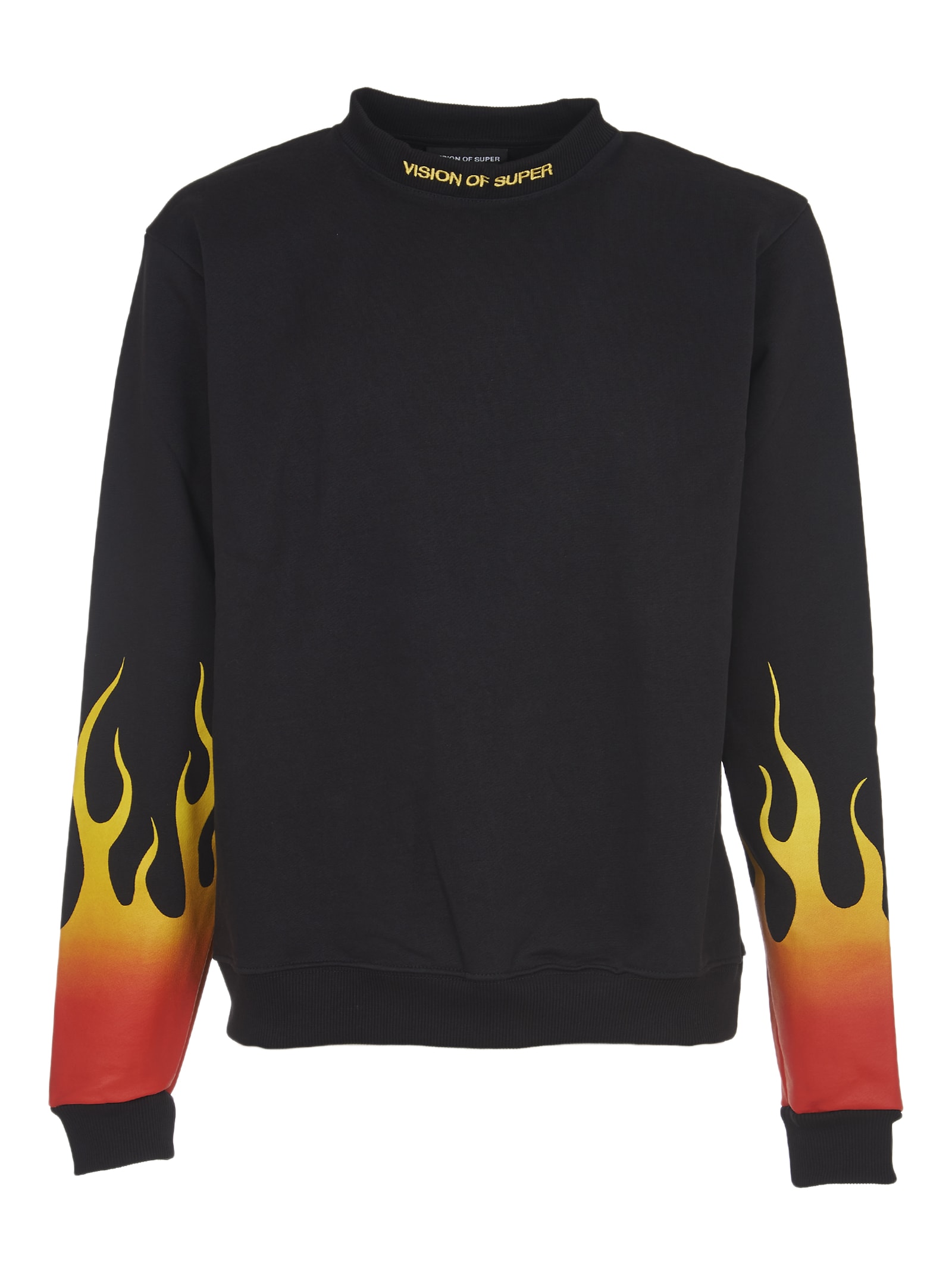 Vision of Super Red Flames Sweatshirt