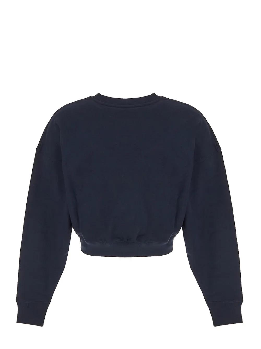 Shop Kenzo Logo Sweatshirt  In Blue