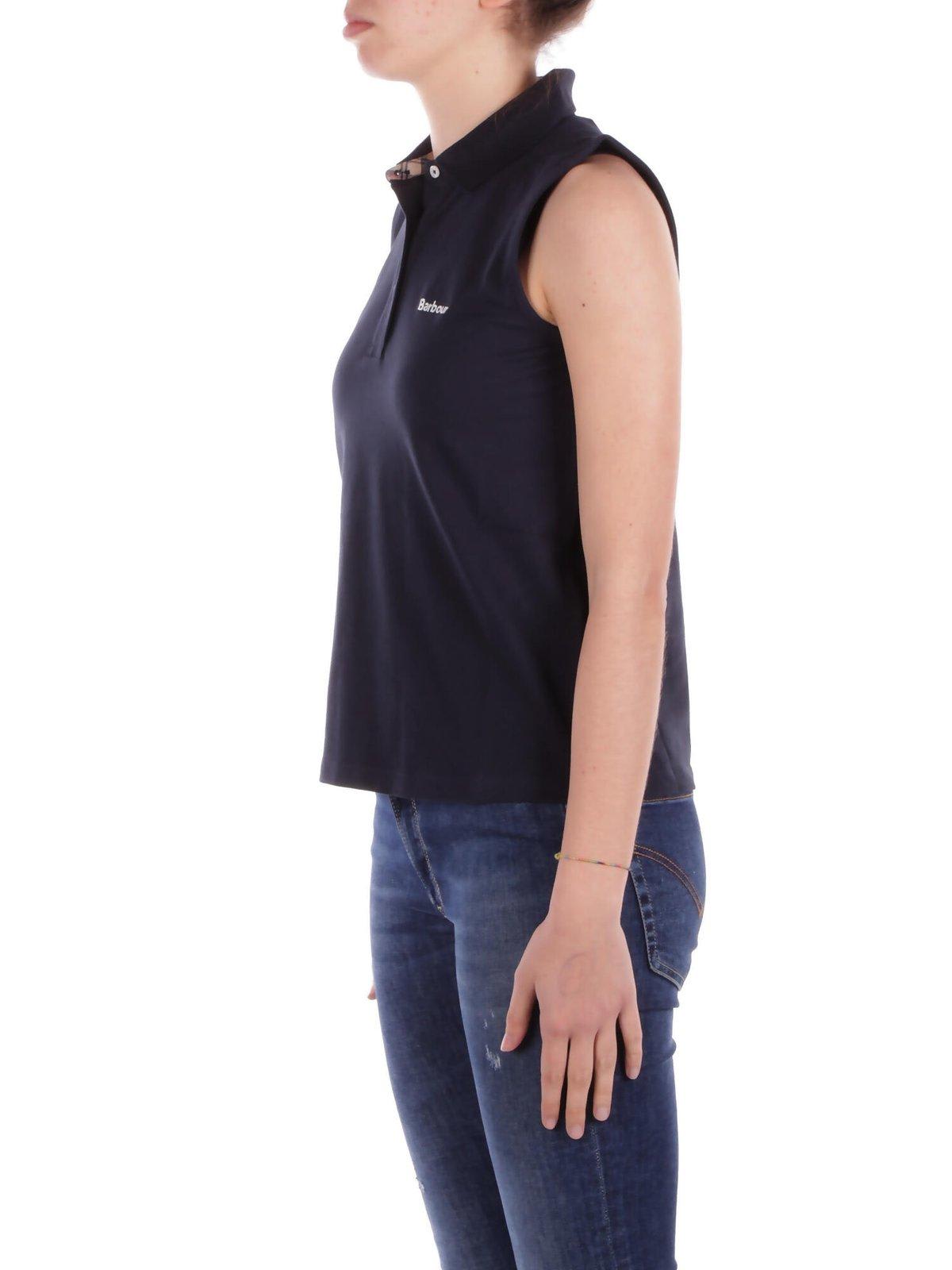 BARBOUR BOWFORD SLEEVELESS POLO SHIRT