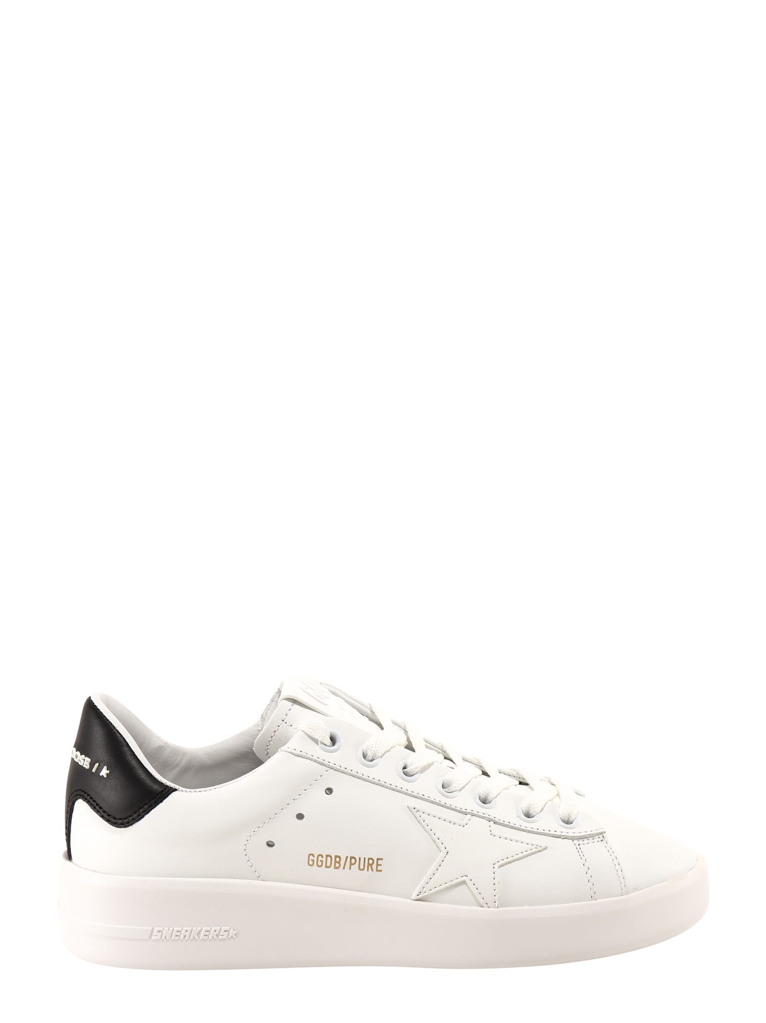 Shop Golden Goose Pure New Sneakers In White/black