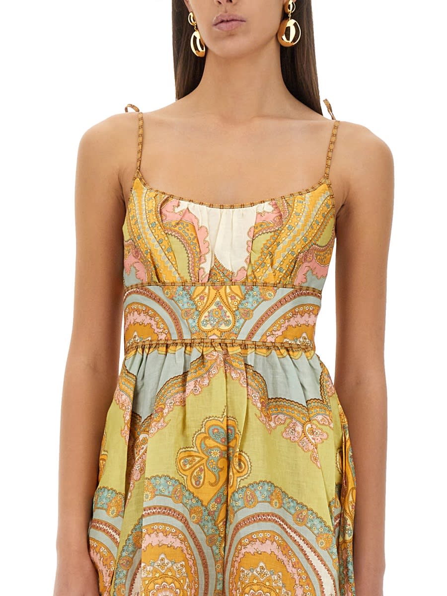 ZIMMERMANN PICNIC MAXINE MIDI DRESS