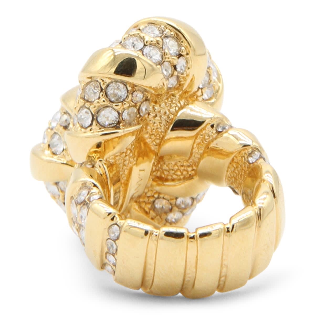 Golden Brass Melodie Ring