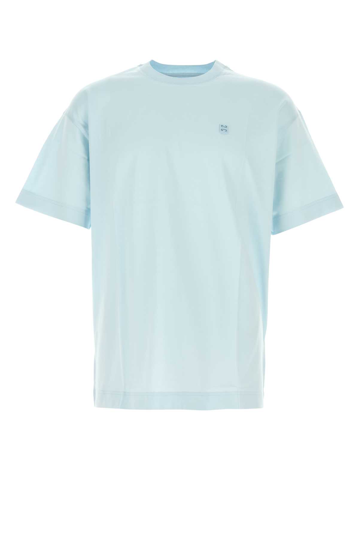 Light Blue Cotton T-shirt