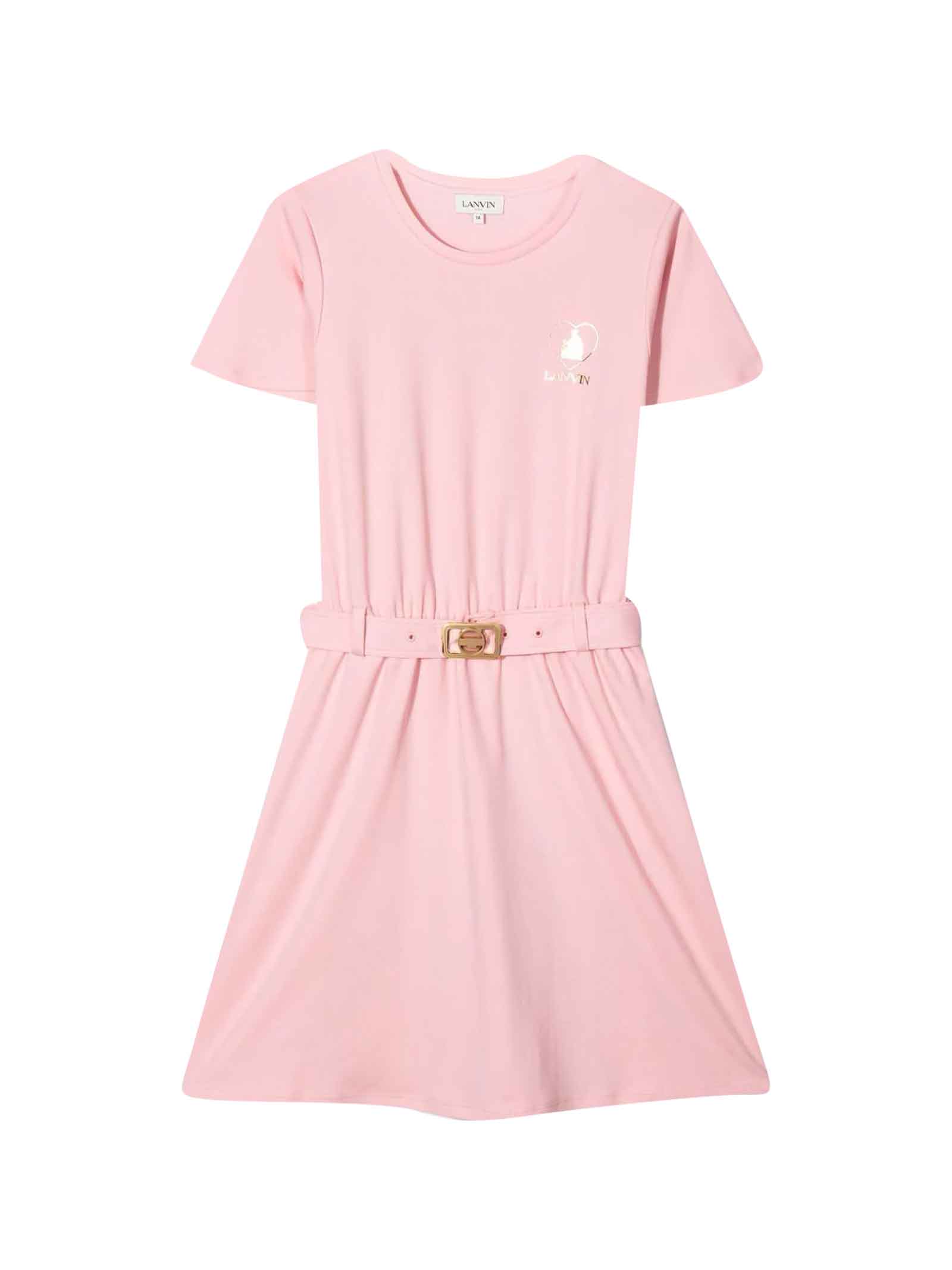 Lanvin Pink Girl Dress