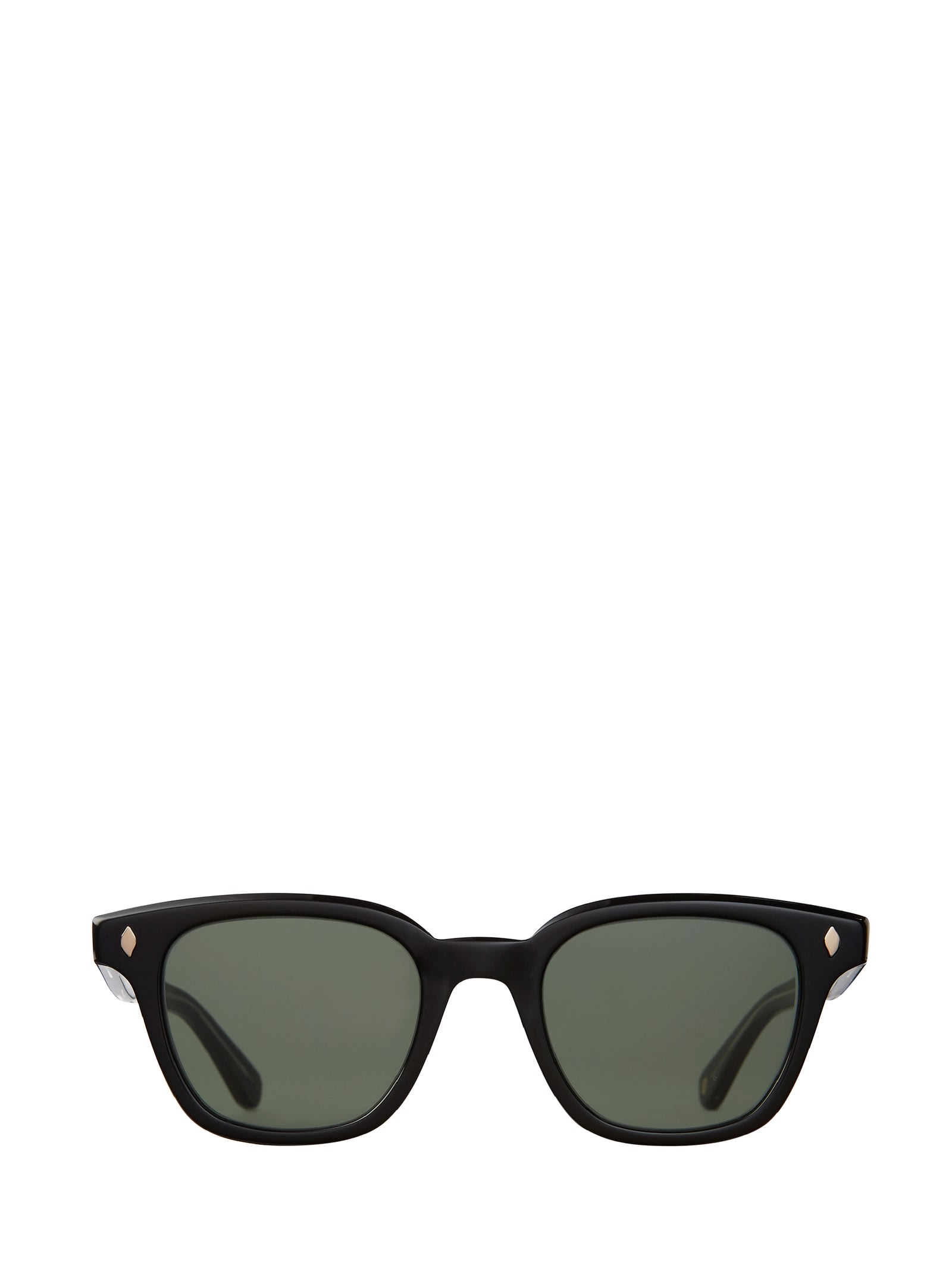 Garrett Leight Broadway Sun Black/semi-flat Pure G15 Sunglasses