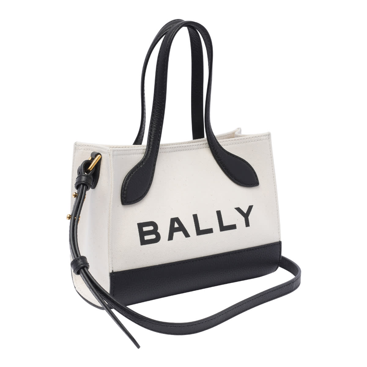 Shop Bally Logo Tote Bag In White