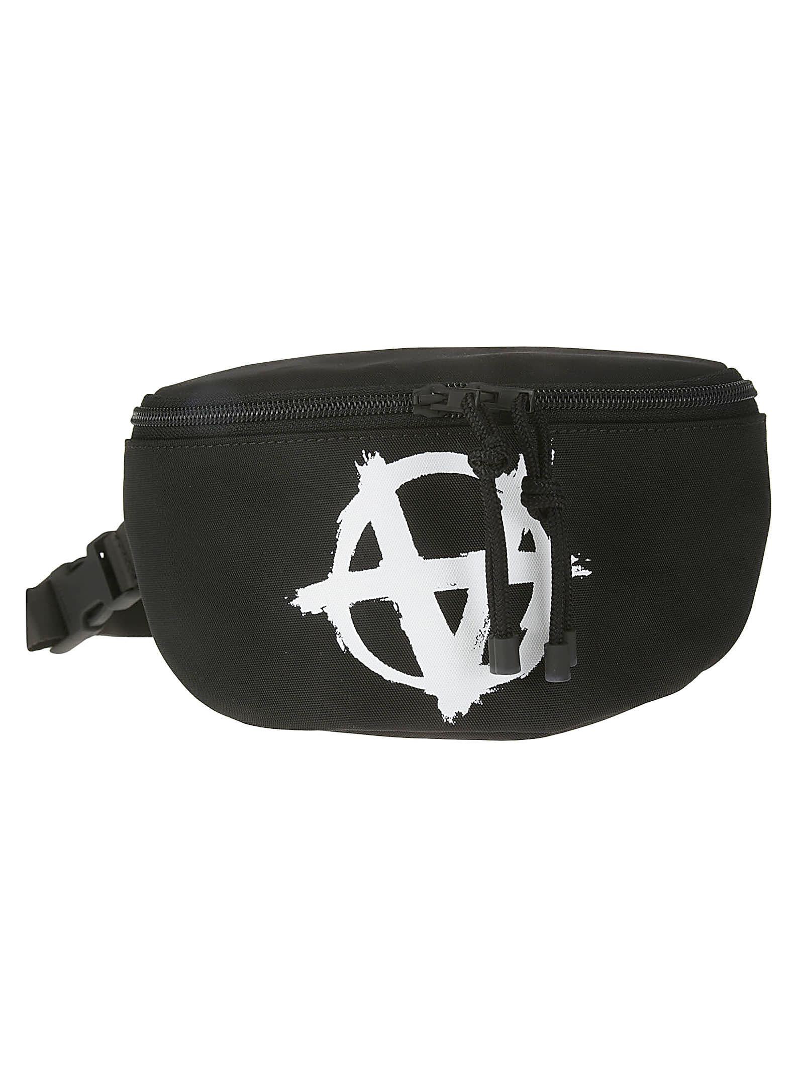 Vetements Anarchy Fanny Pack In Black