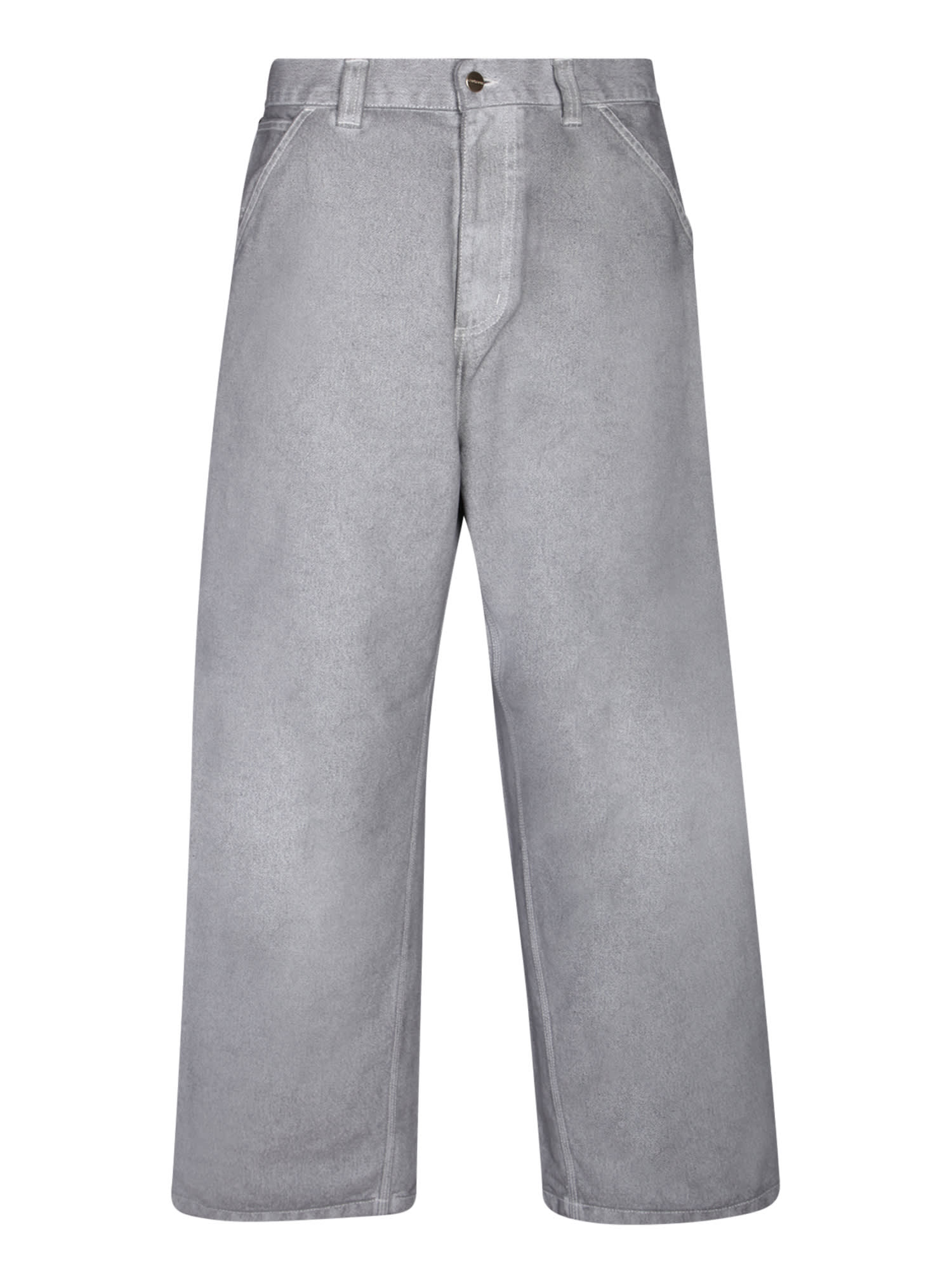 Carhartt Trousers  Wip Men In Grey