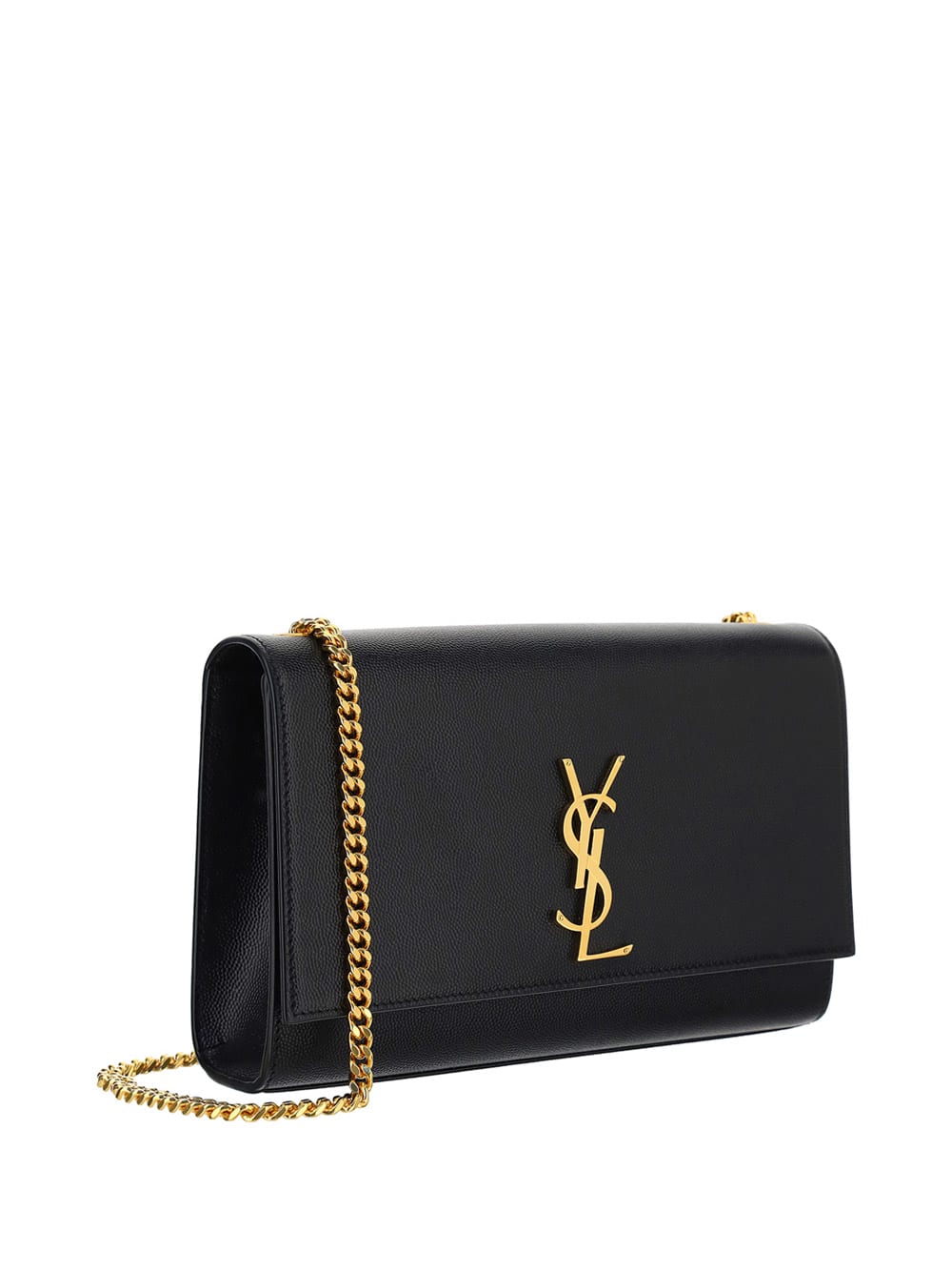 Saint Laurent Kate Small Bag In Black