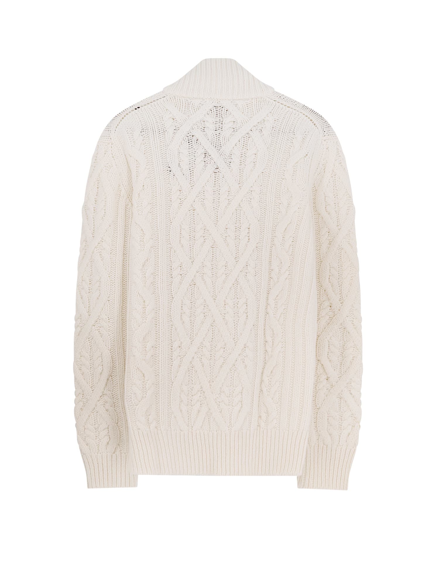 Hugo Boss Harpreno Virgin Wool And Cashmere Sweater In White