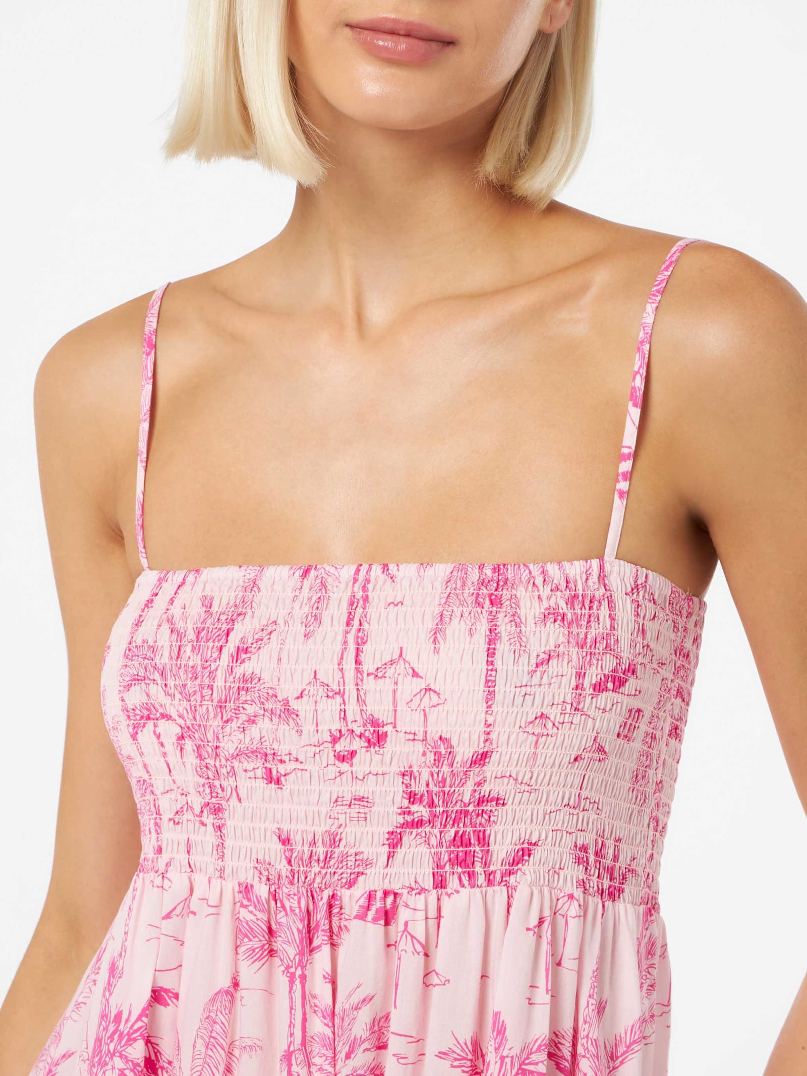 Mc2 Saint Barth Dresses Fuchsia In Pink
