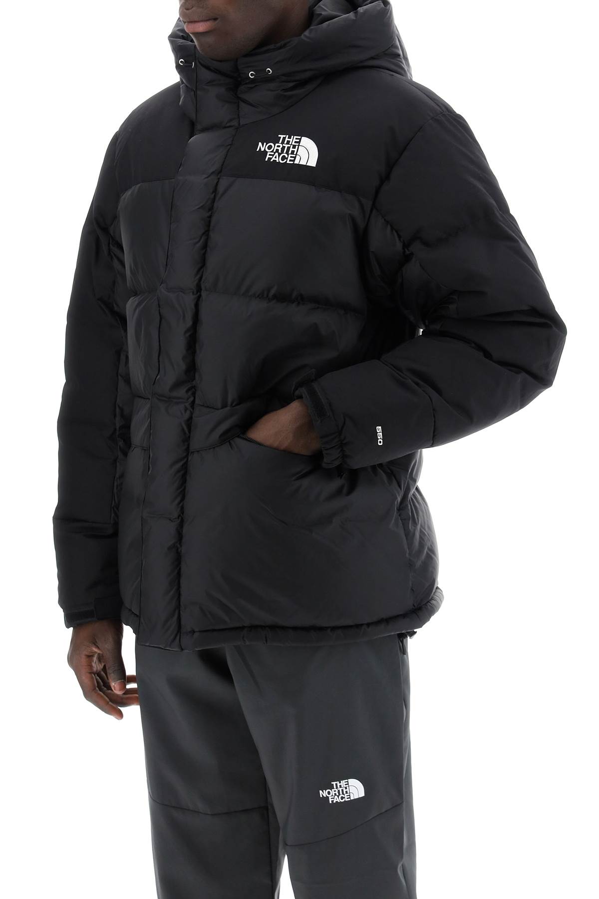 Shop The North Face Himalayan Ripstop Nylon Down Jacket In Tnf Black (black)