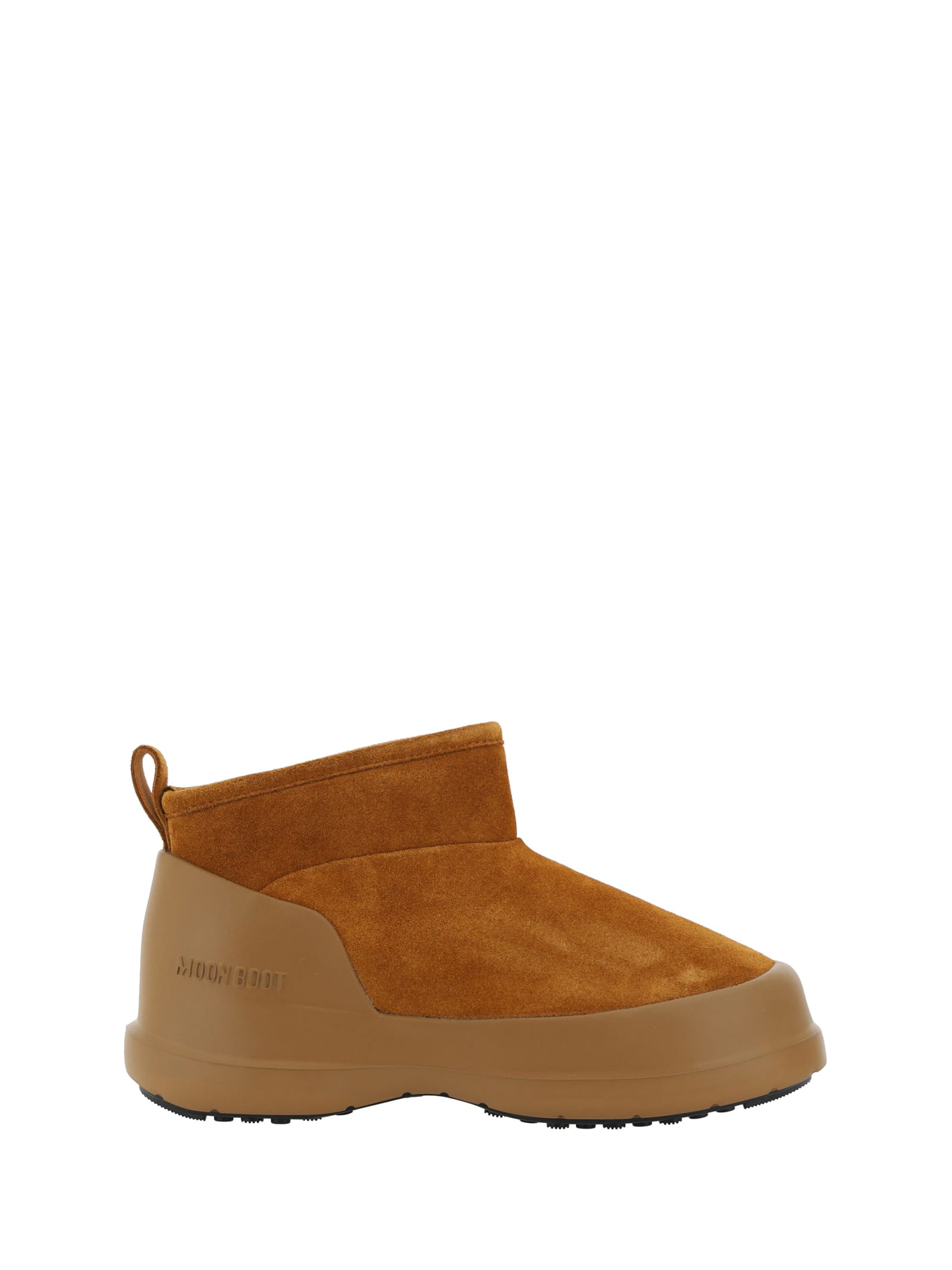 Shop Moon Boot Luna Low Boots In Brandy