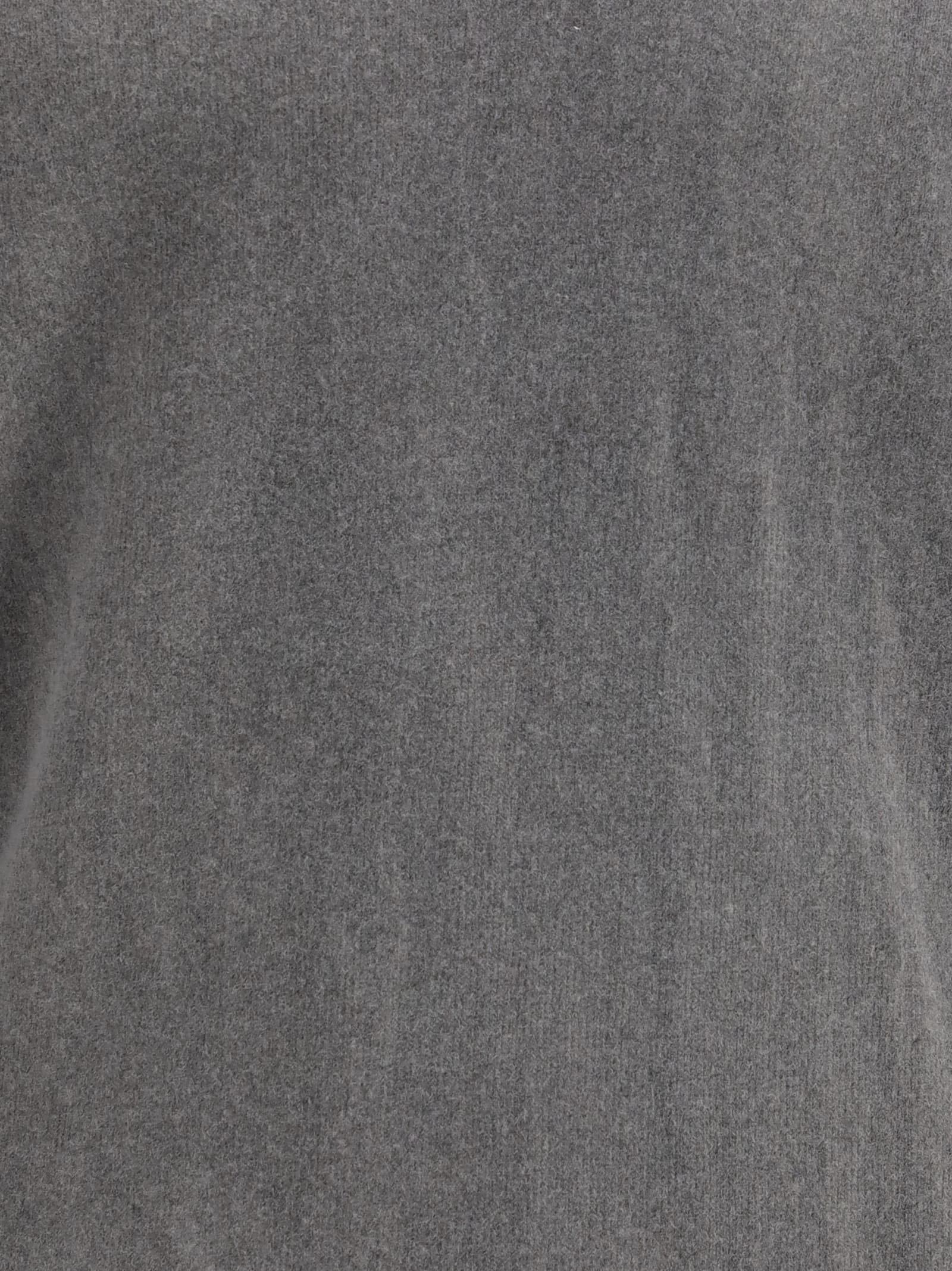 Our Legacy V Neck Grey Sweater In Gray