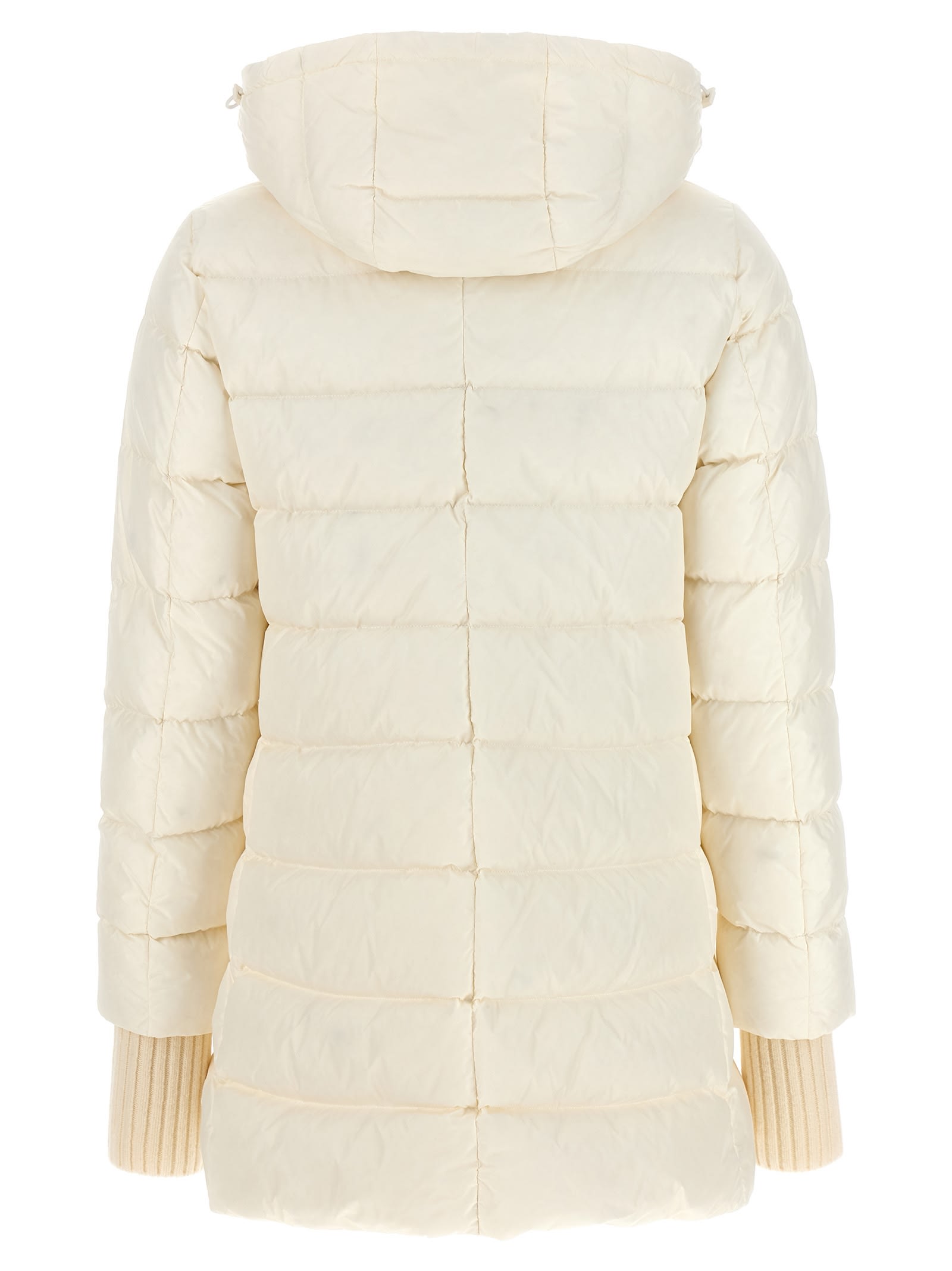 Herno A-shape Jacket Chamonix In Bianco