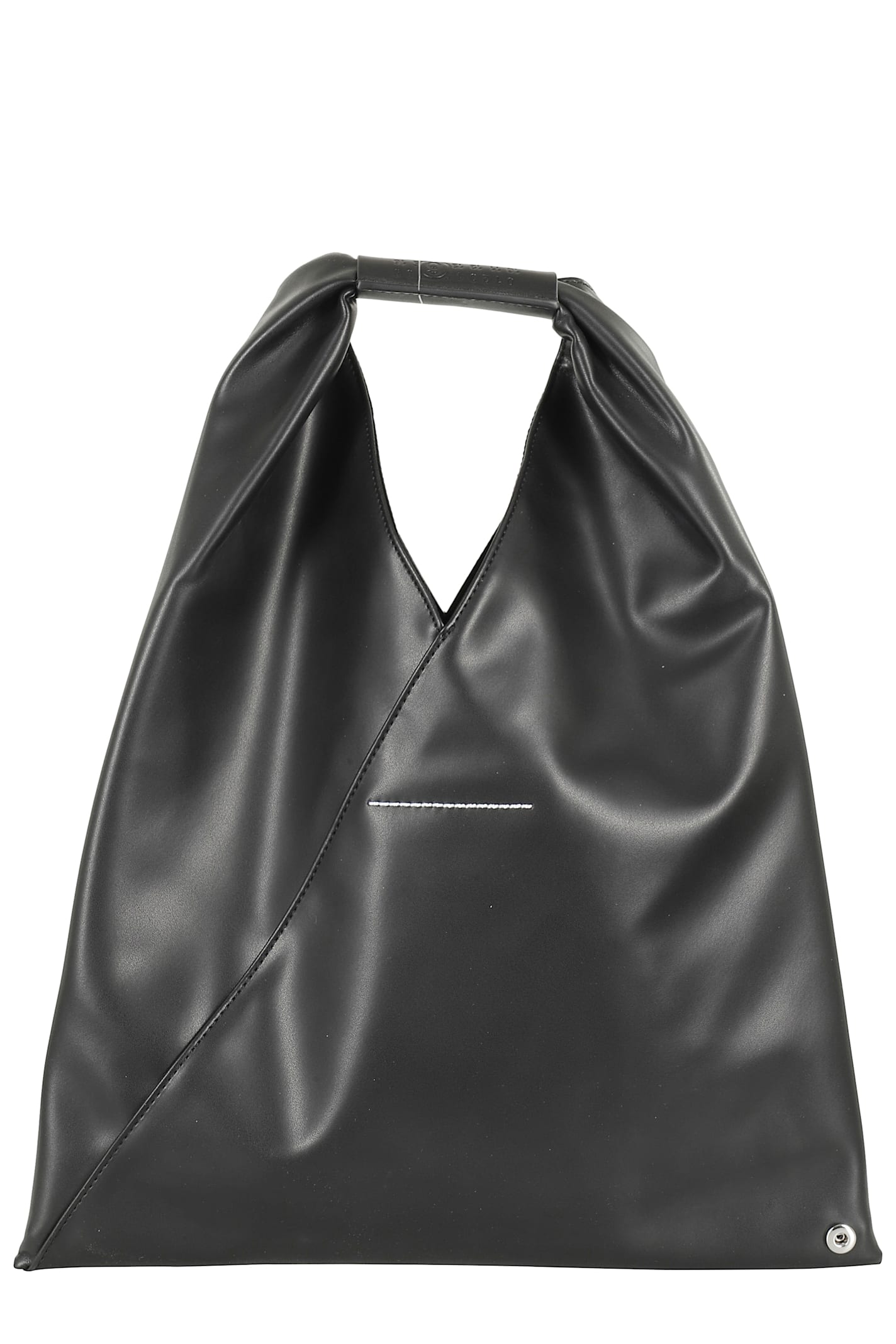 Mm6 Maison Margiela Mm6 By Maison Margiela Japanese-inspired Small Handbag With Top Handle In Black