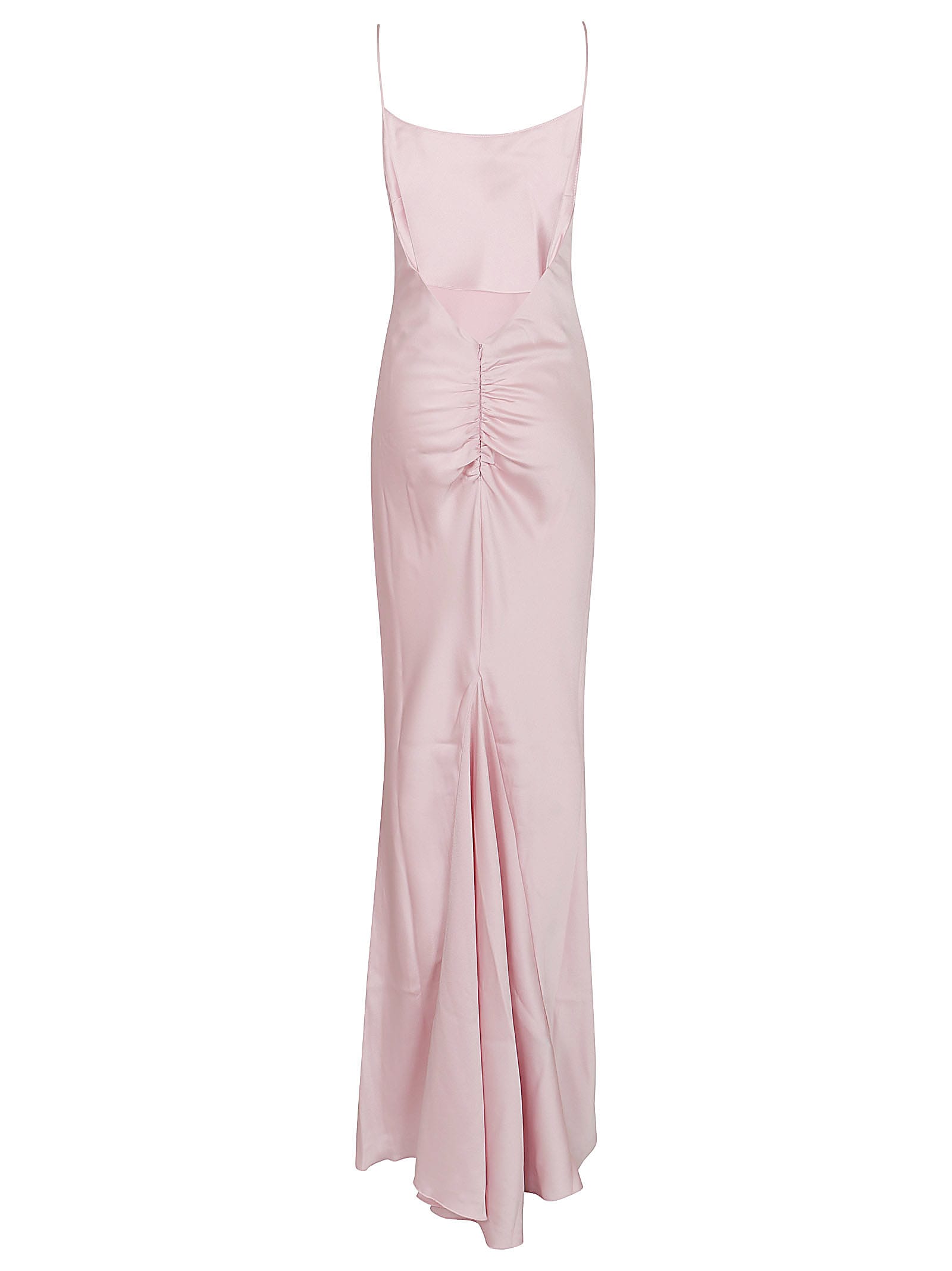 Shop The Andamane Ninfea - Maxi Slip Dress In Pink