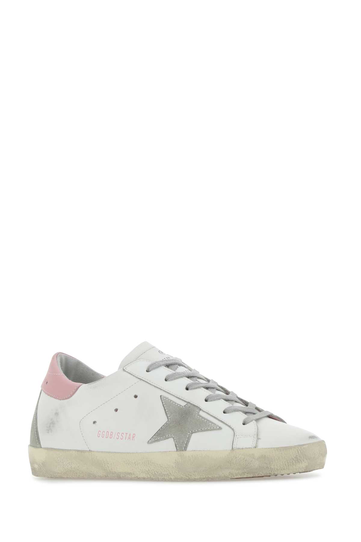GOLDEN GOOSE MULTICOLOR LEATHER SUPER STAR CLASSIC SNEAKERS
