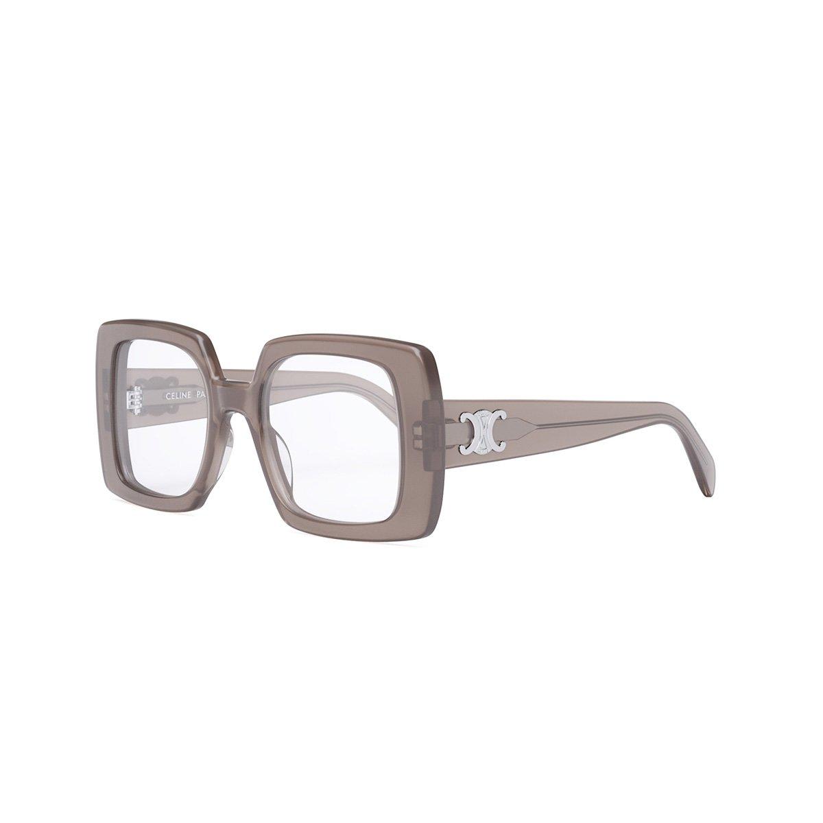 Shop Celine Square Frame Glasses In 045