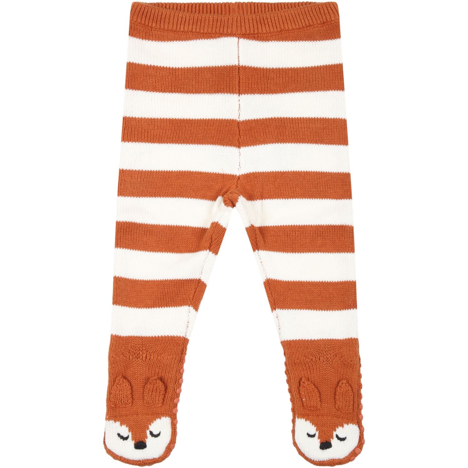 Stella McCartney Kids Multicolor Leggings For Baby Kids With Foxes