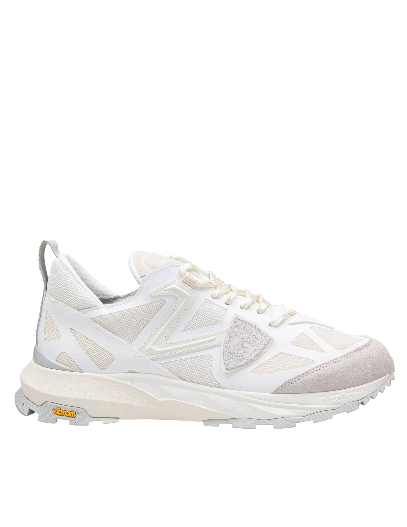 Sneakers Rocx Low In Mesh White Color