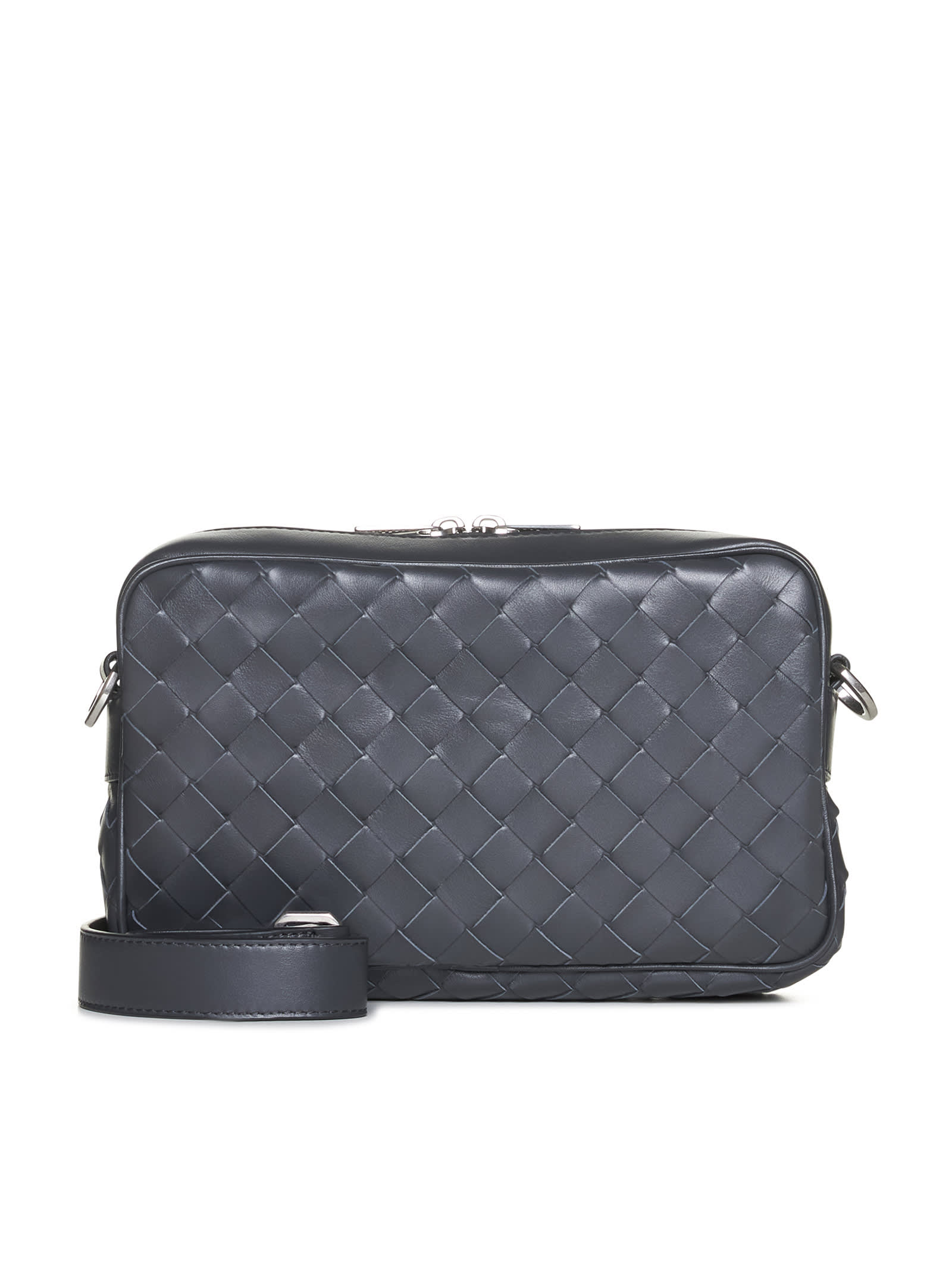 Bottega Veneta Shoulder Bag In Grey