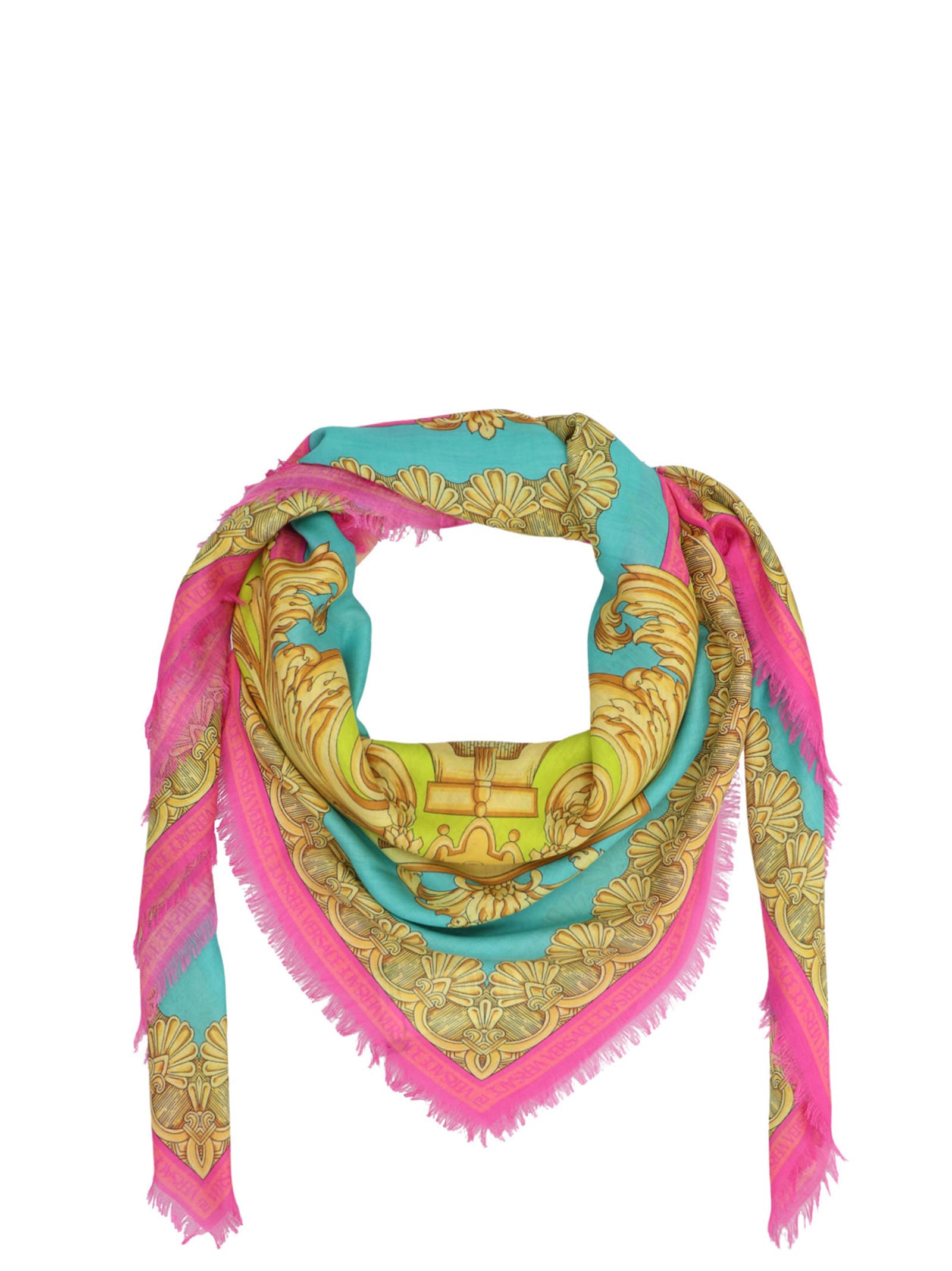 VERSACE BAROCCO GODDESS SCARVE