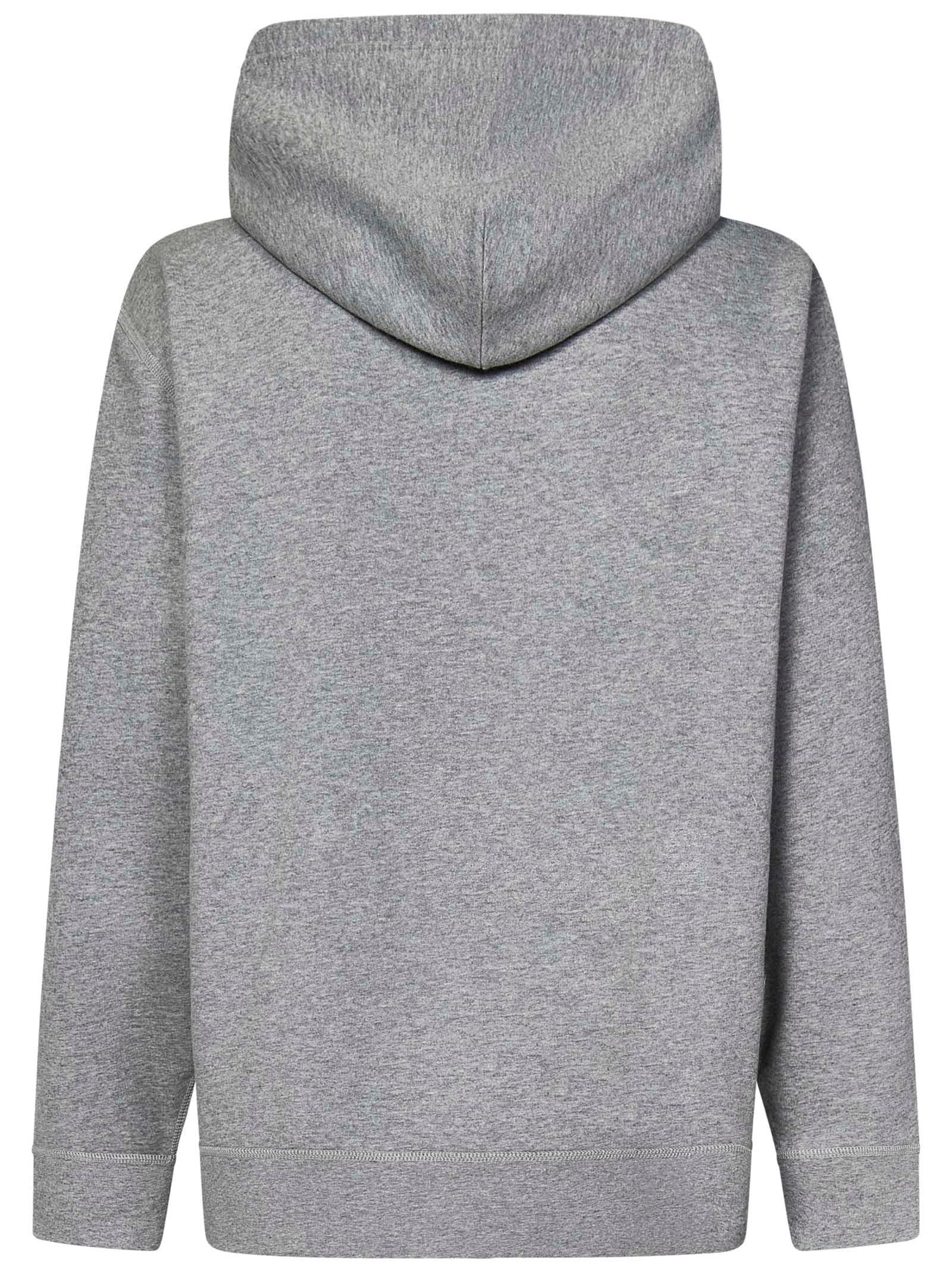 Shop Polo Ralph Lauren Sweatshirt In Grey