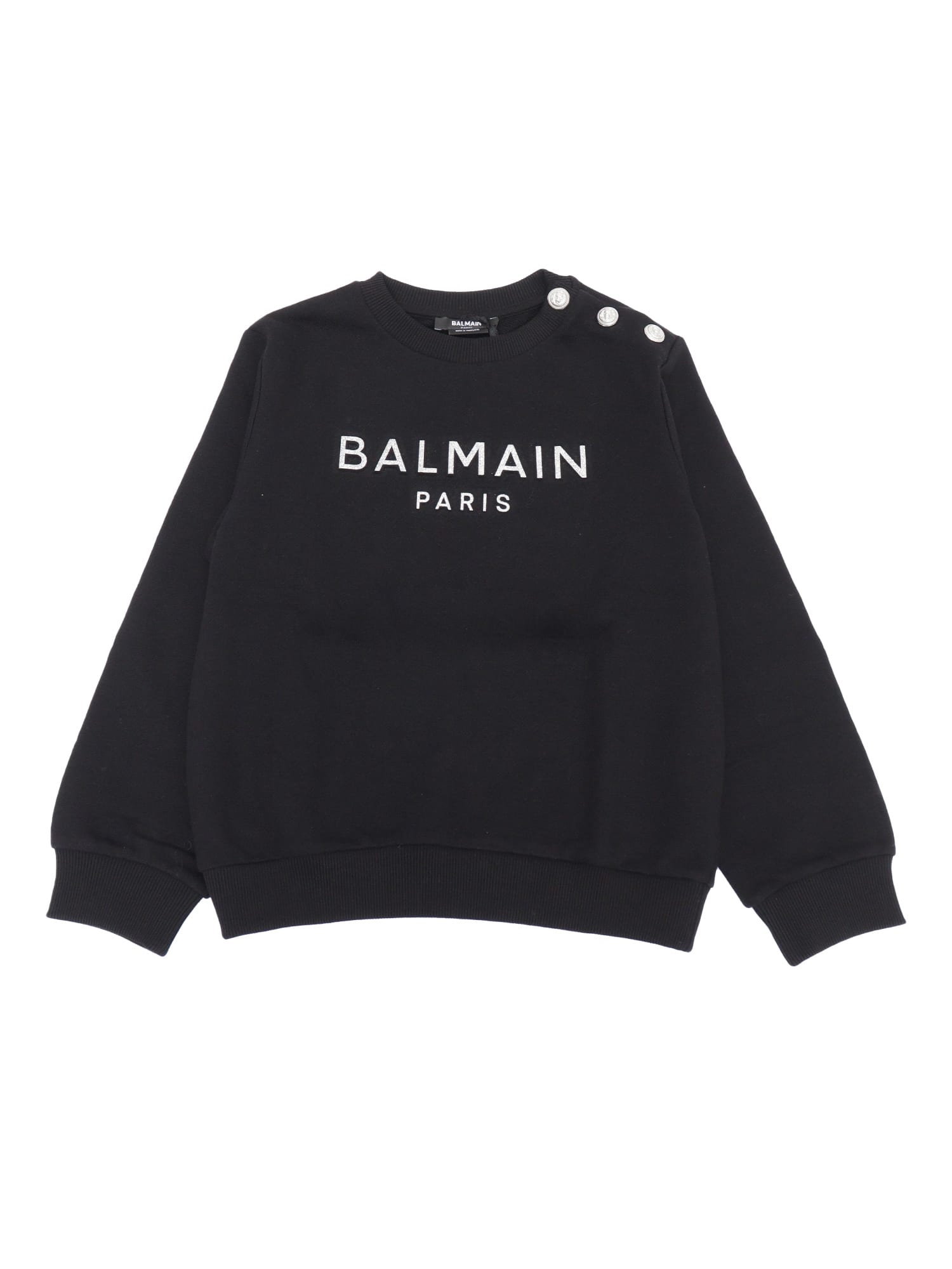Balmain Sweatshirt In Black