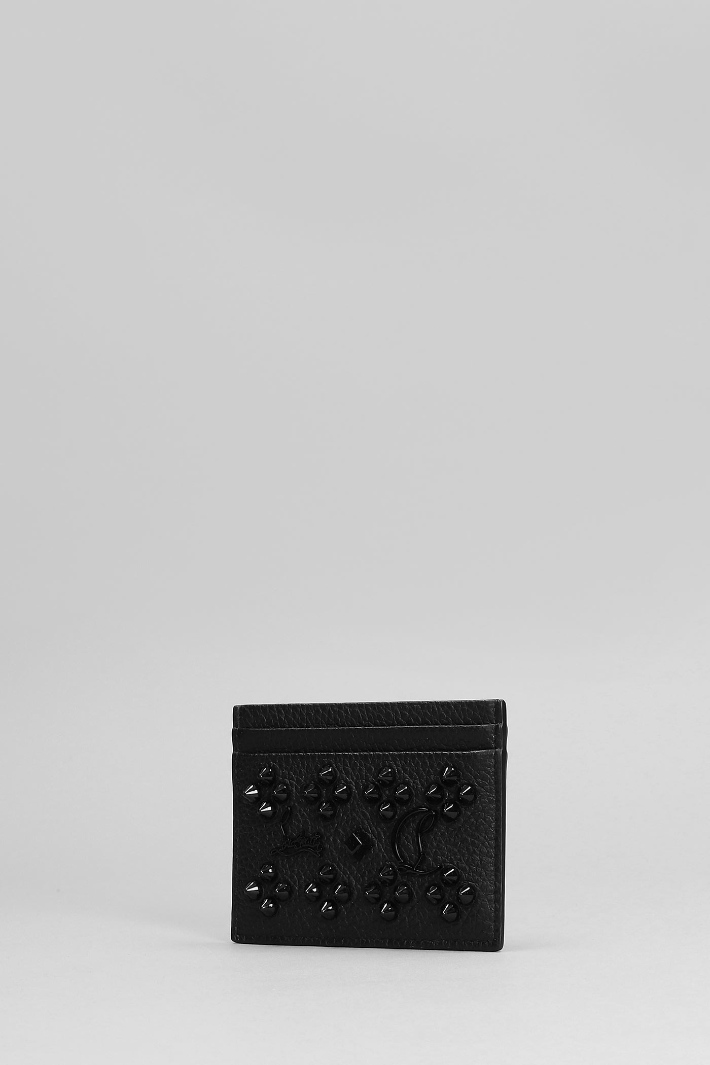 Shop Christian Louboutin W Kios Wallet In Black Leather