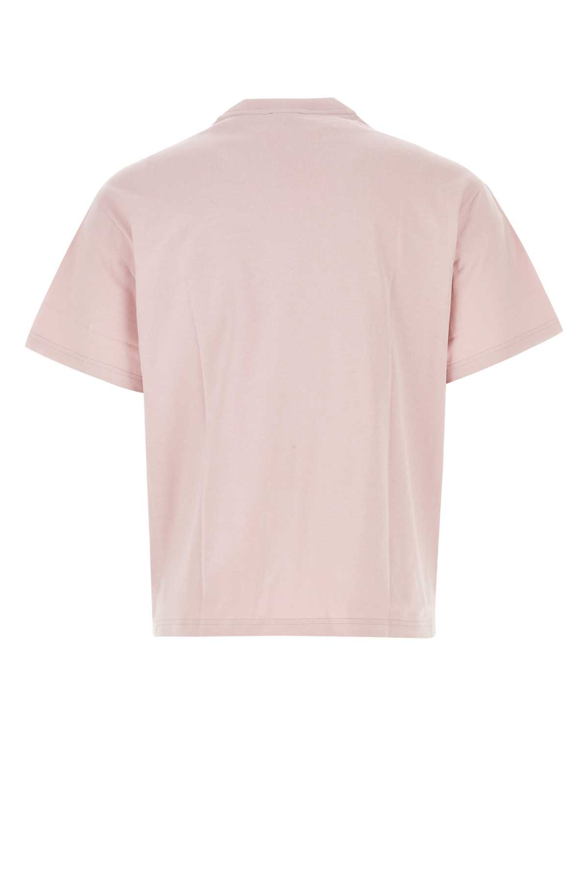 Etro Pink Cotton T-shirt In Lightrose