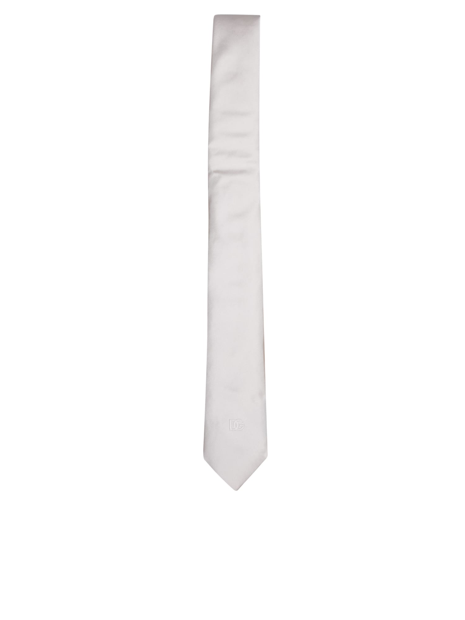 Logo Embroidered Classic Tie