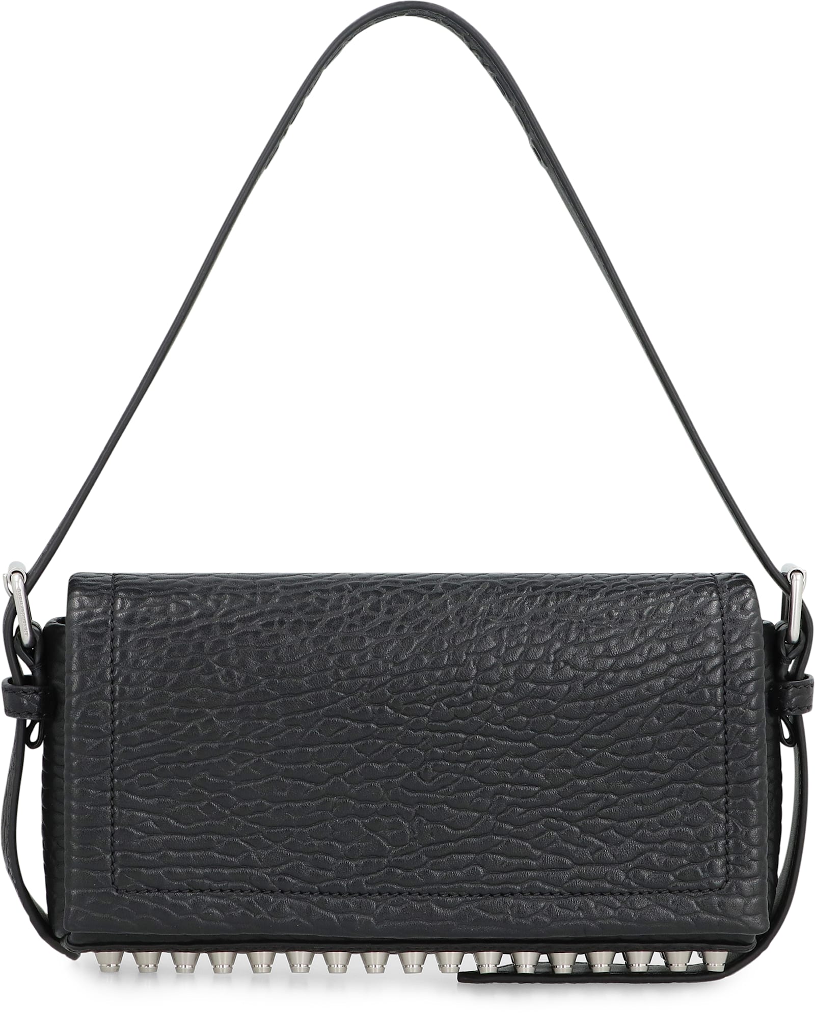 ★関税込み【Alexander Wang】Ricco スリム フラップバッグ Ricco Small Flap Bag in BLACK | alexanderwang®