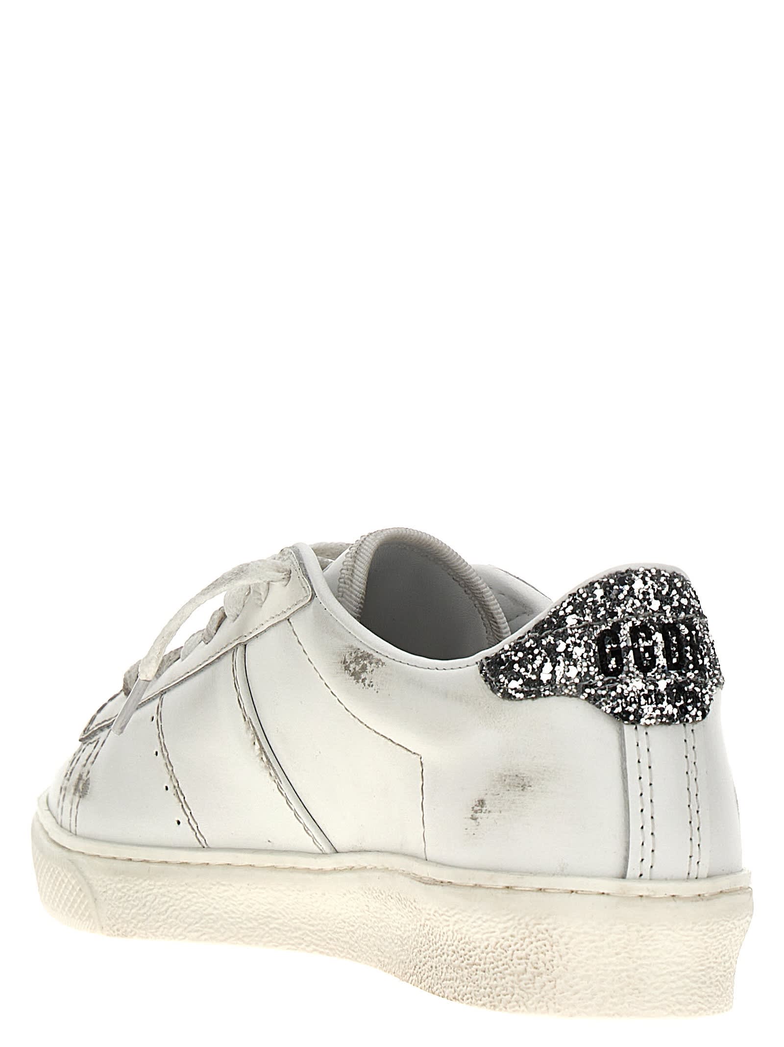 Shop Golden Goose Matchstar Sneakers In White