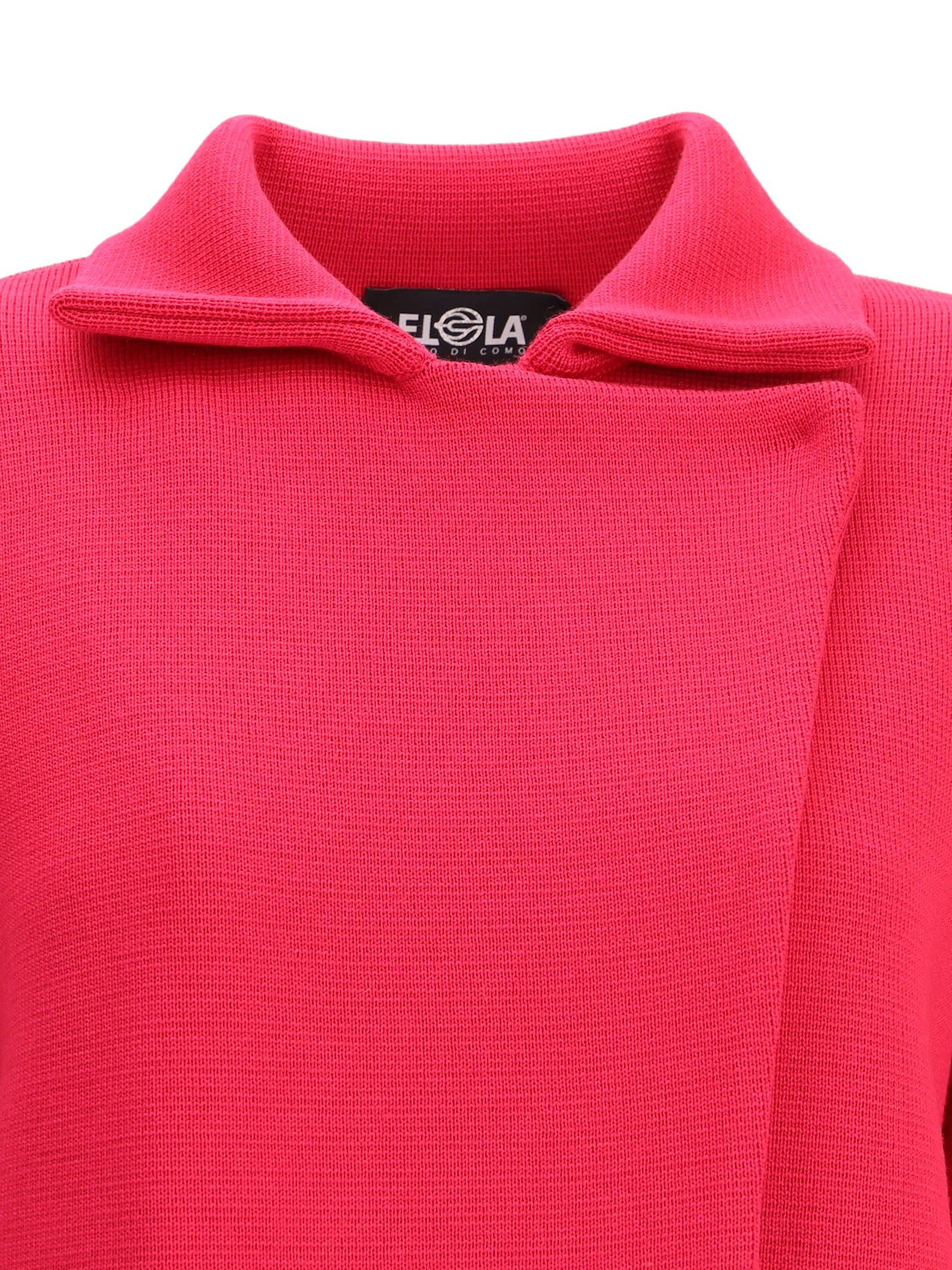 Ella Knitted Jacket In Red