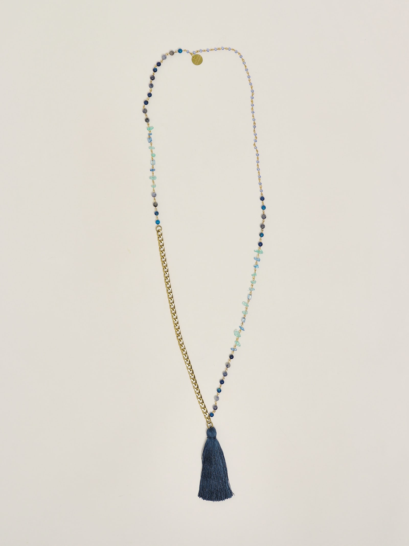 Maliparmi Resina Necklace In Gold